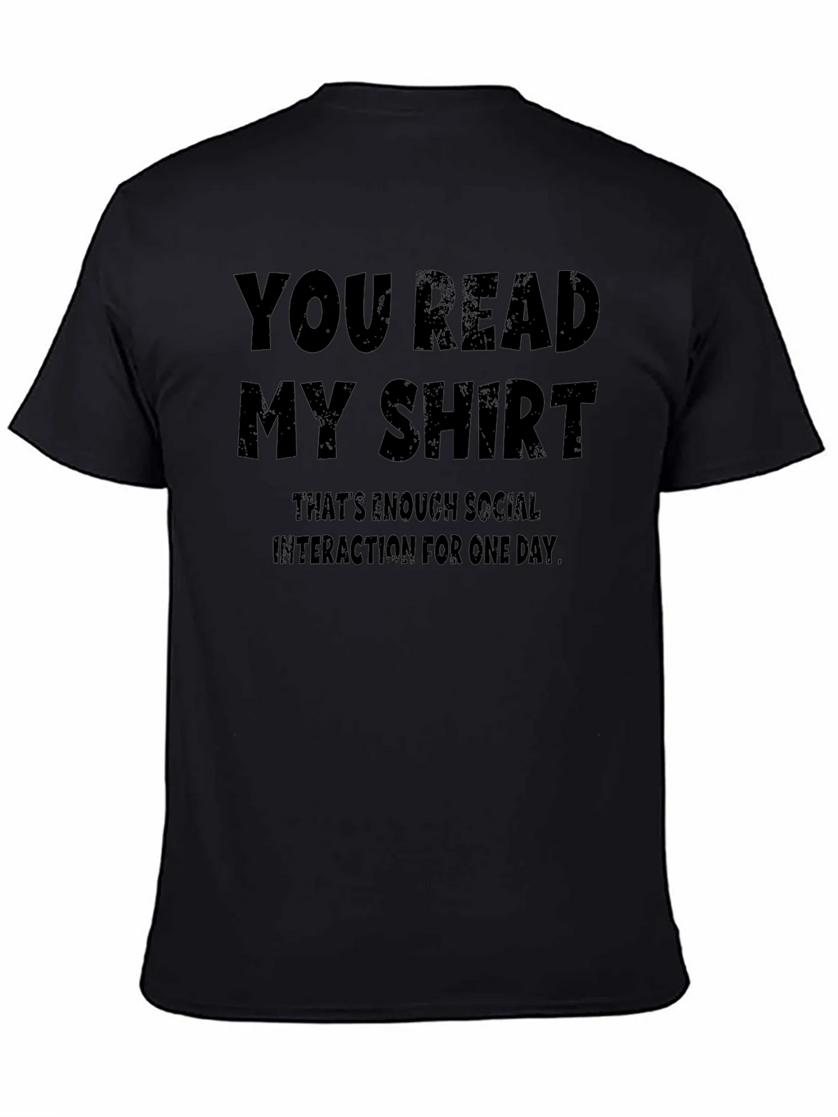 Humorous You Read My Shirt Graphic Tee product image 7