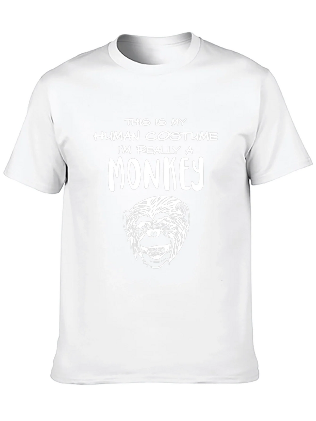 Human Costume Monkey Graphic Tee product image 12
