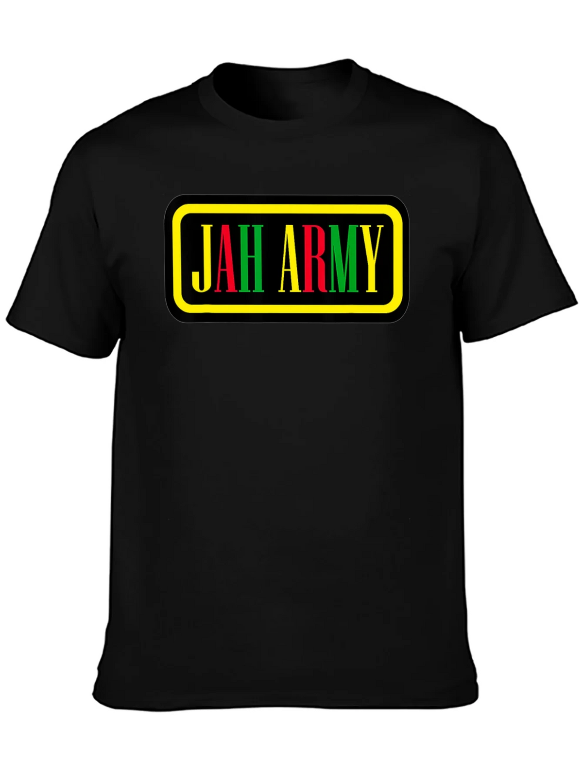 Jah Army T-Shirt - Rasta Colors Graphic Tee product image 6