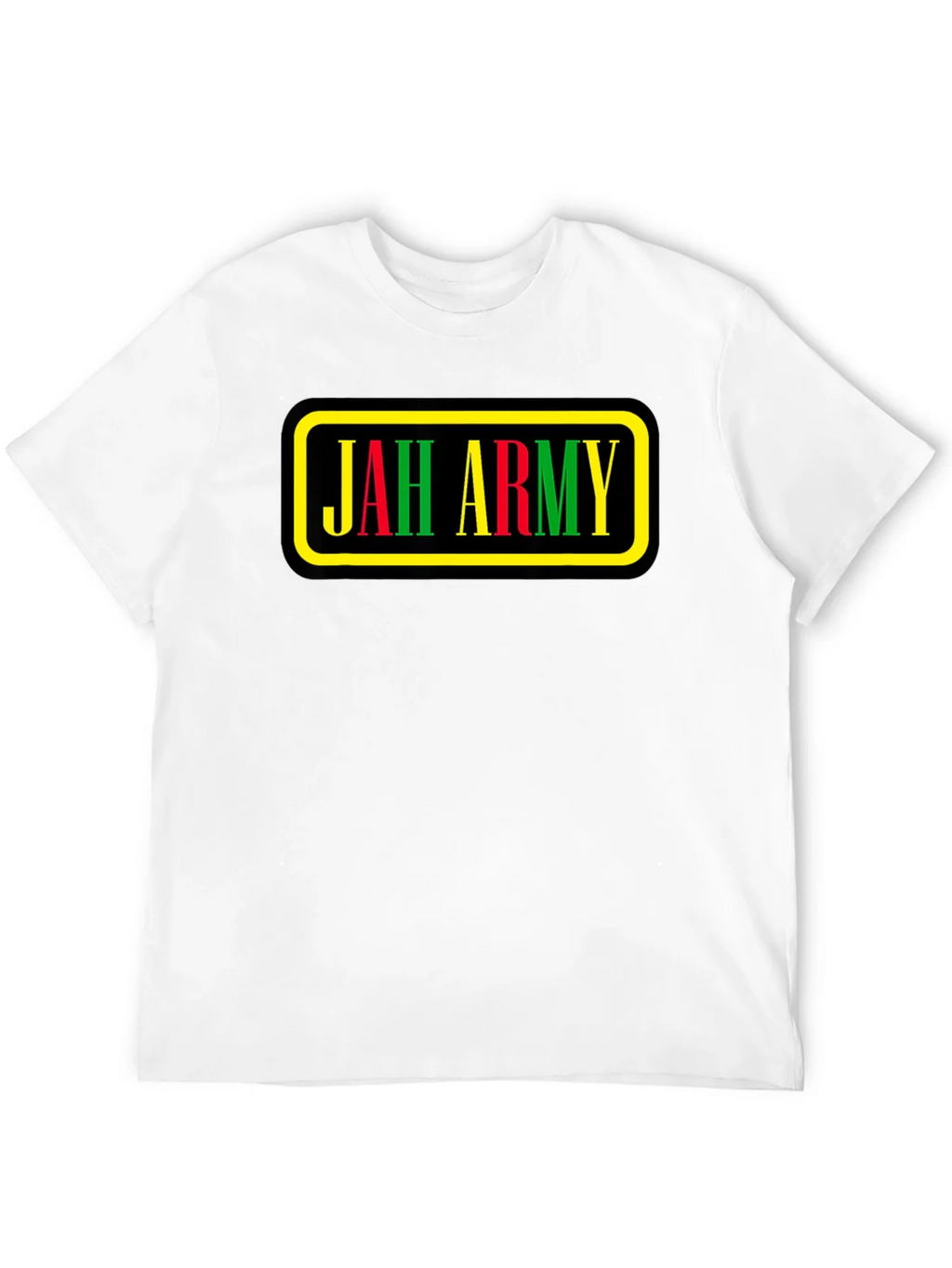 Jah Army T-Shirt - Rasta Colors Graphic Tee product image 3