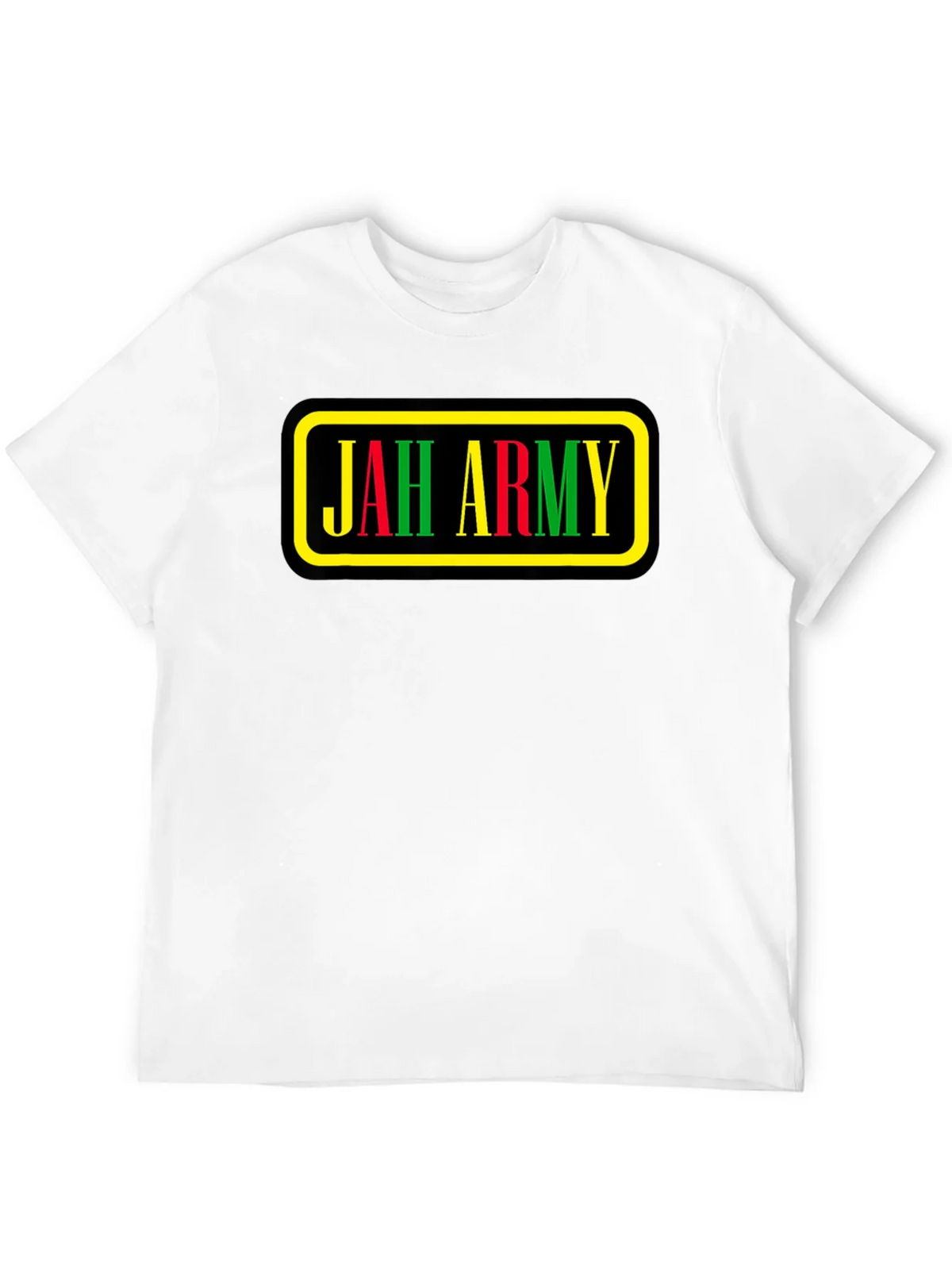 Jah Army T-Shirt - Rasta Colors Graphic Tee product image 3