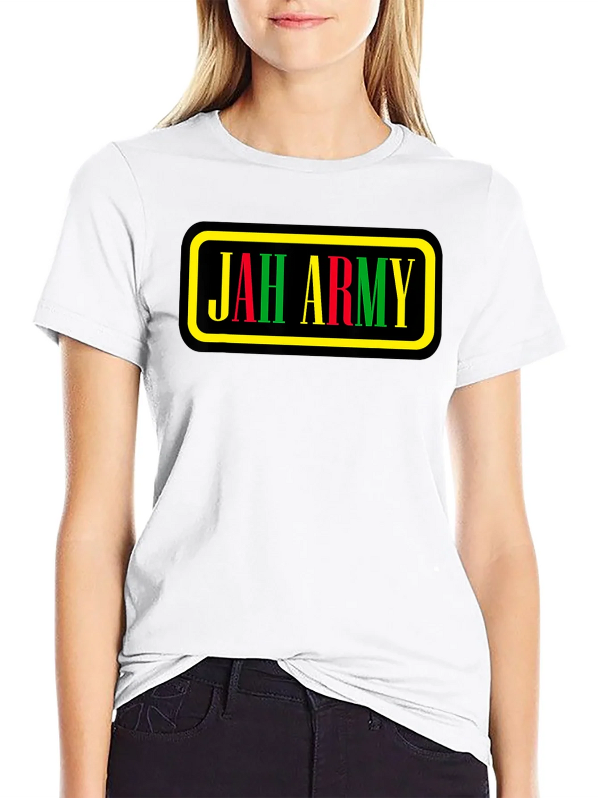 Jah Army T-Shirt - Rasta Colors Graphic Tee product image 11