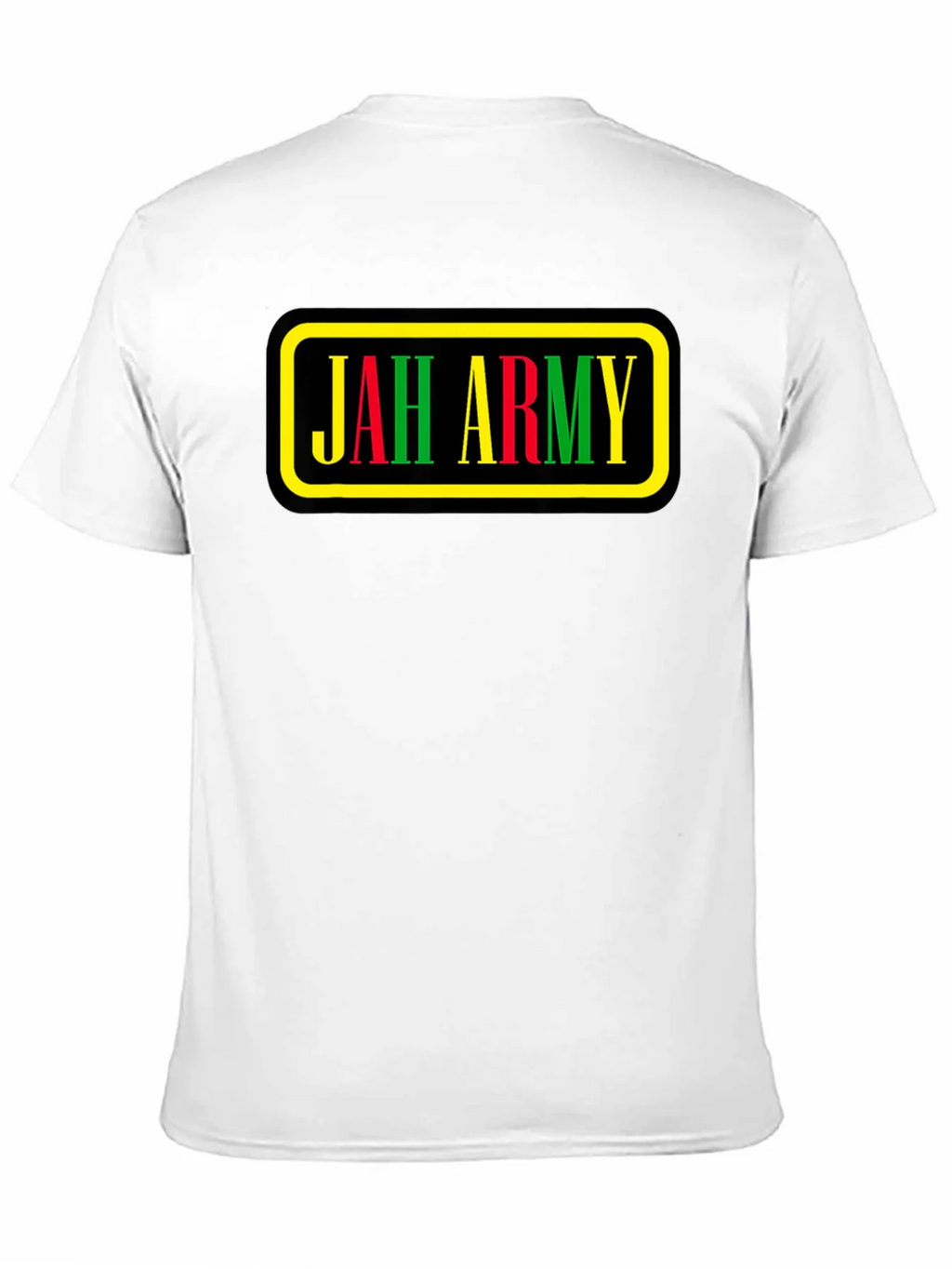 Jah Army T-Shirt - Rasta Colors Graphic Tee product image 2
