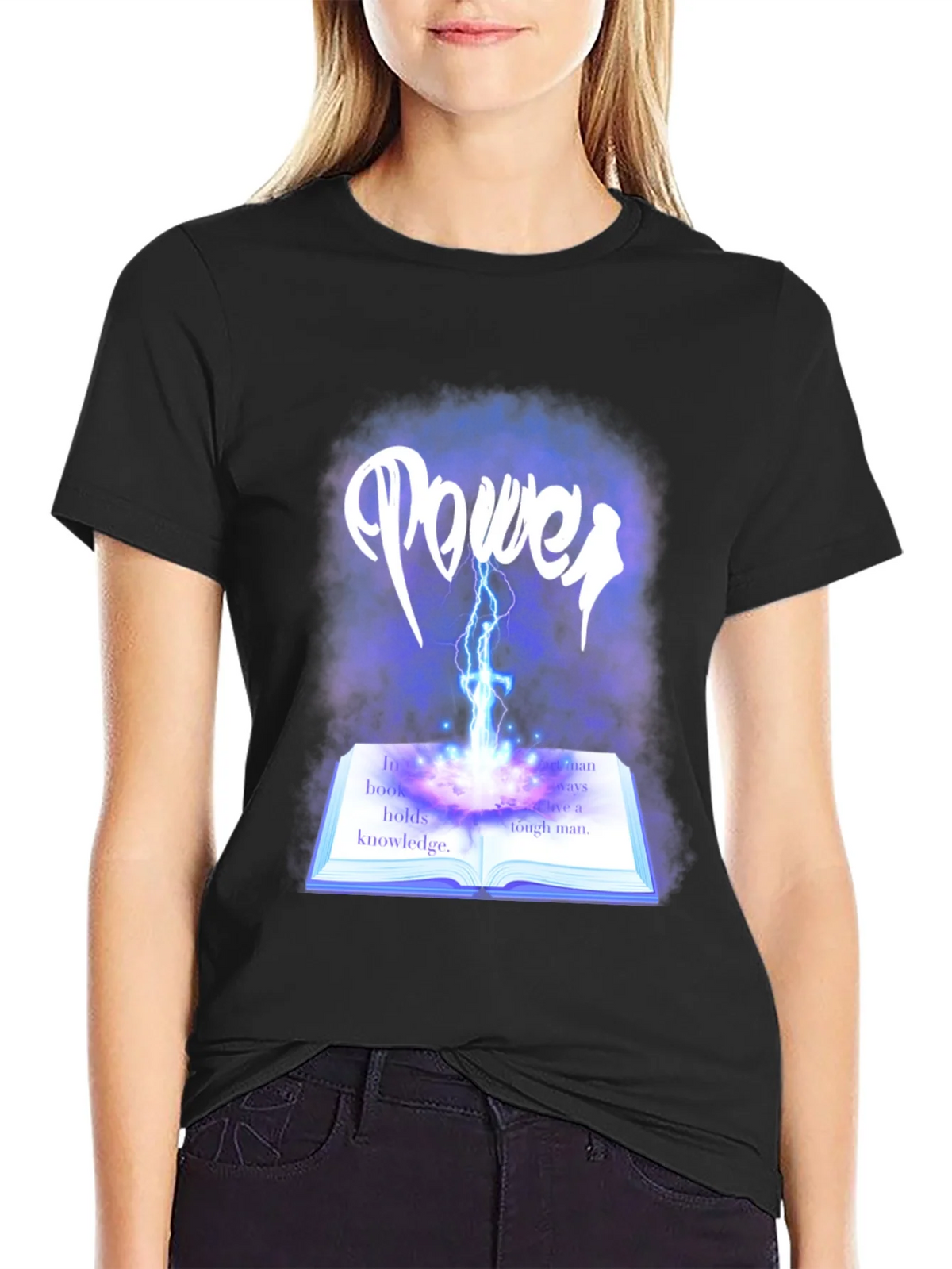 Power Knowledge Graphic Novelty T-Shirt product image 5