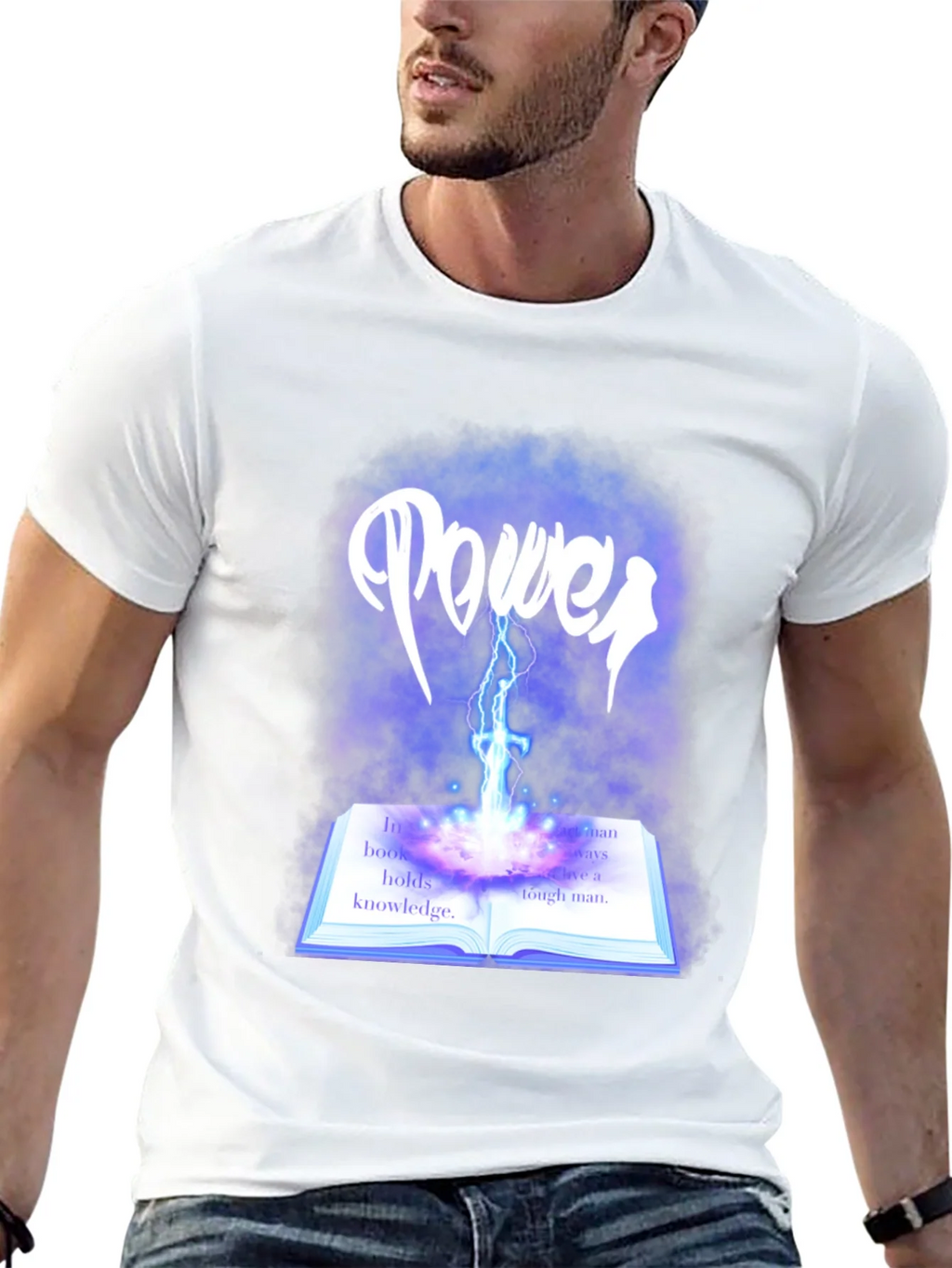 Power Knowledge Graphic Novelty T-Shirt product image 4
