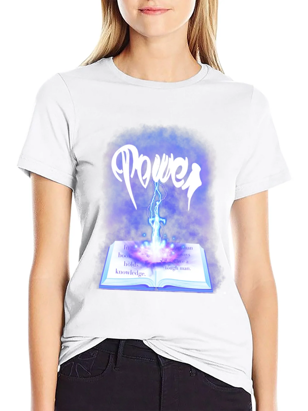 Power Knowledge Graphic Novelty T-Shirt product image 11