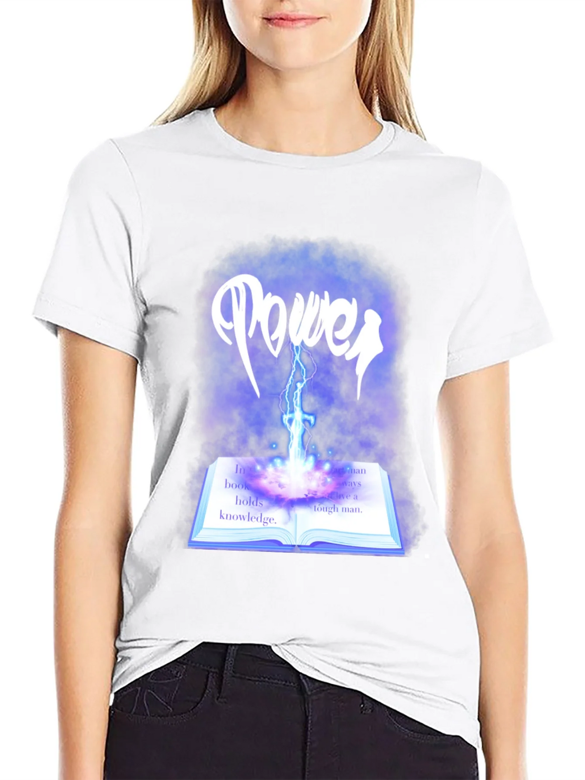 Power Knowledge Graphic Novelty T-Shirt product image 11