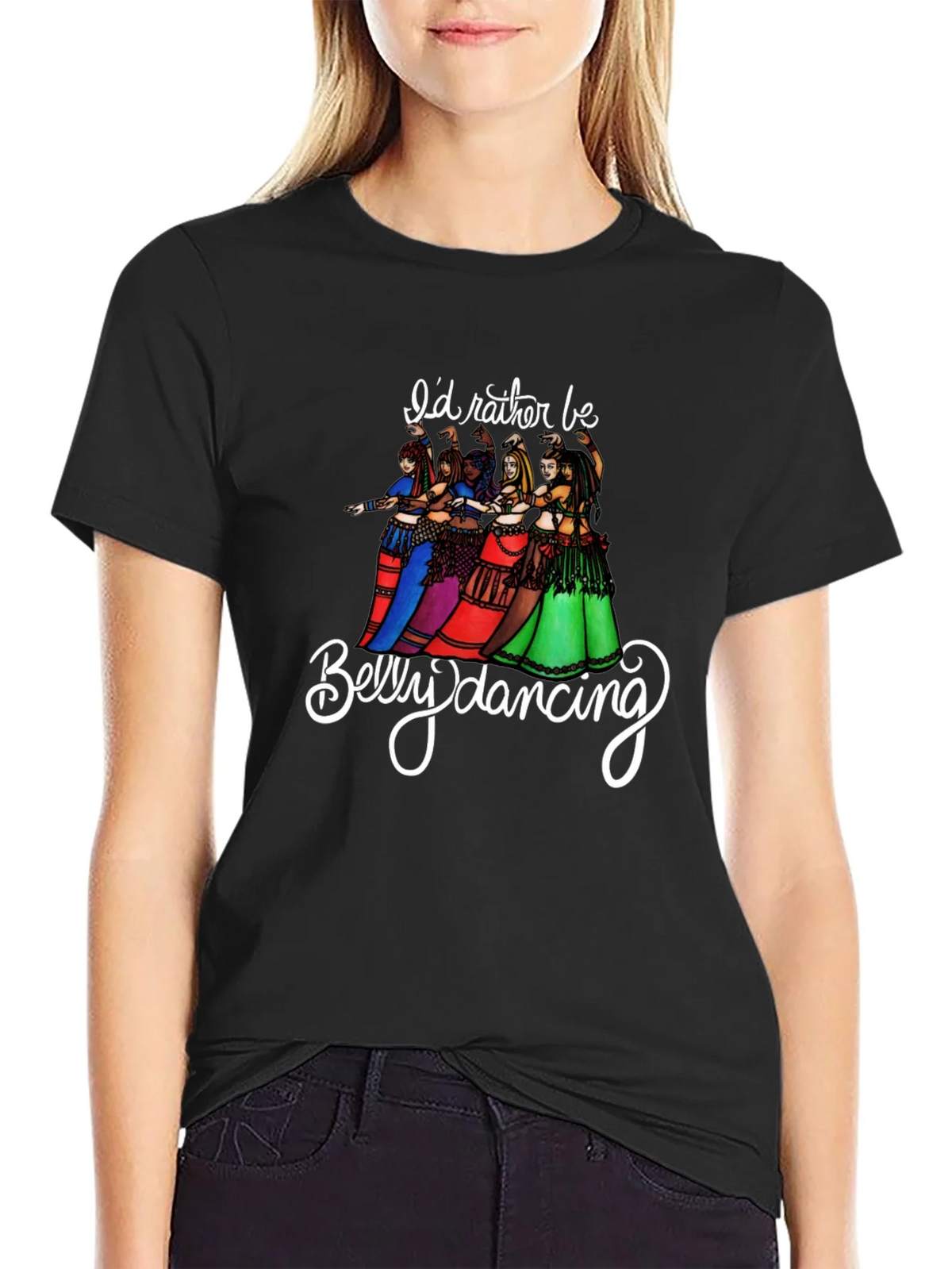 Belly Dancing Graphic T-Shirt product image 5