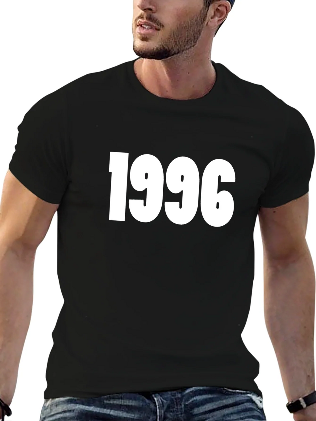 1996 Graphic Tee - Vintage Style Black T-Shirt product image 9