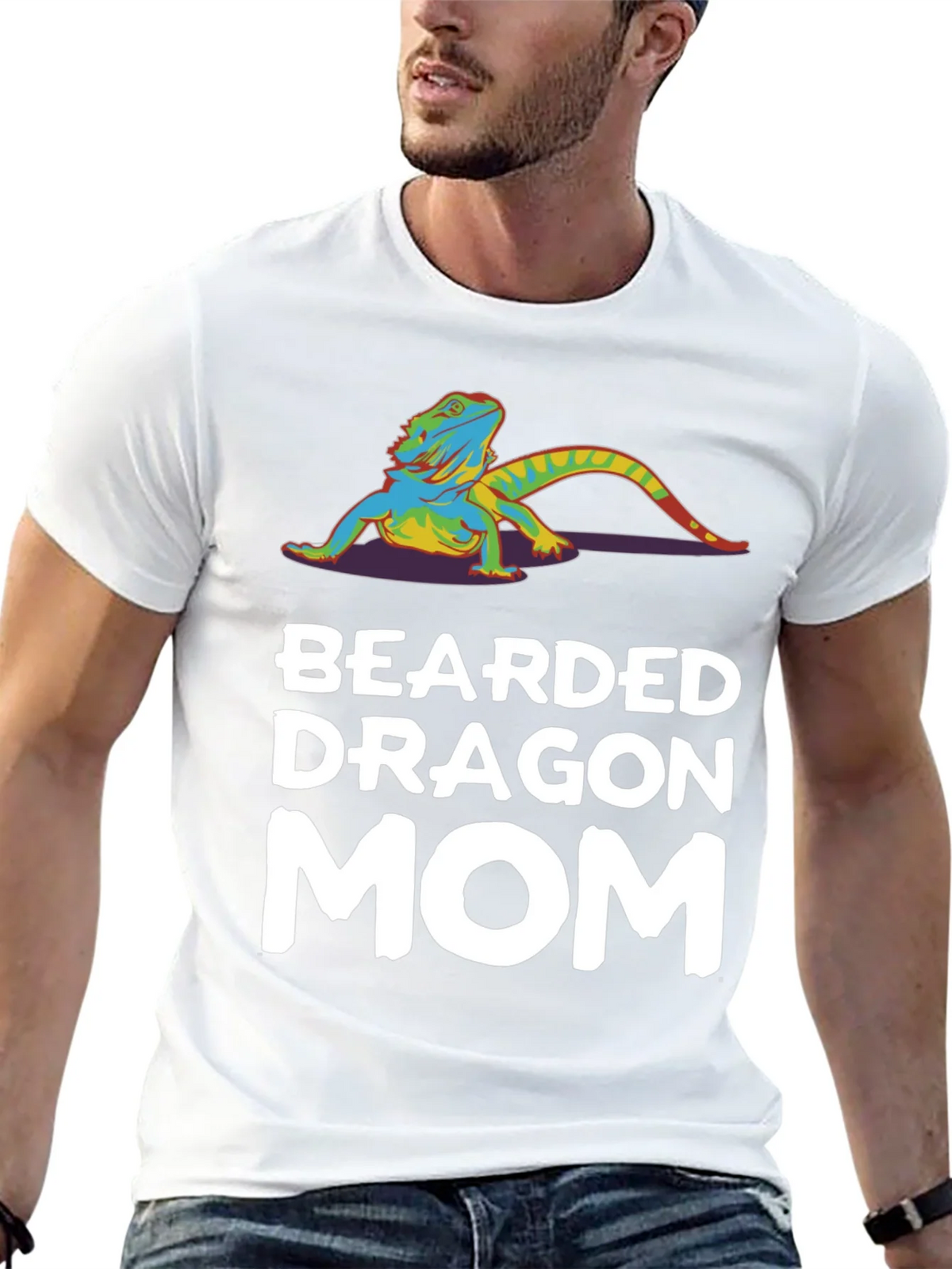 Bearded Dragon Mom T-Shirt product image 4