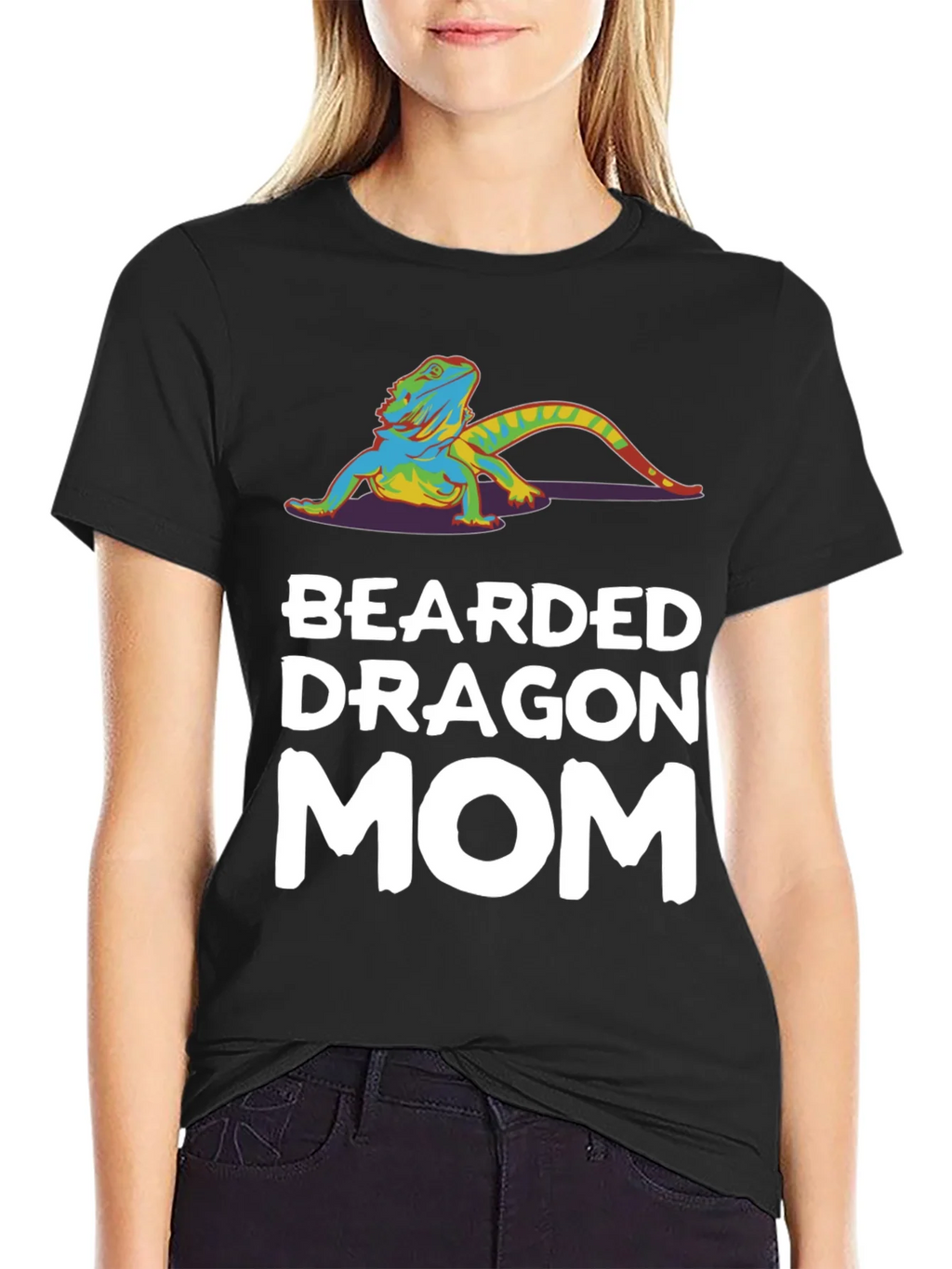 Bearded Dragon Mom T-Shirt product image 5