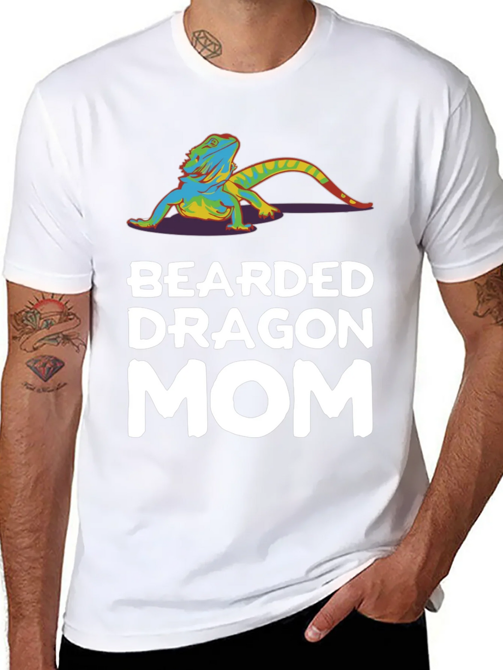 Bearded Dragon Mom T-Shirt product image 10