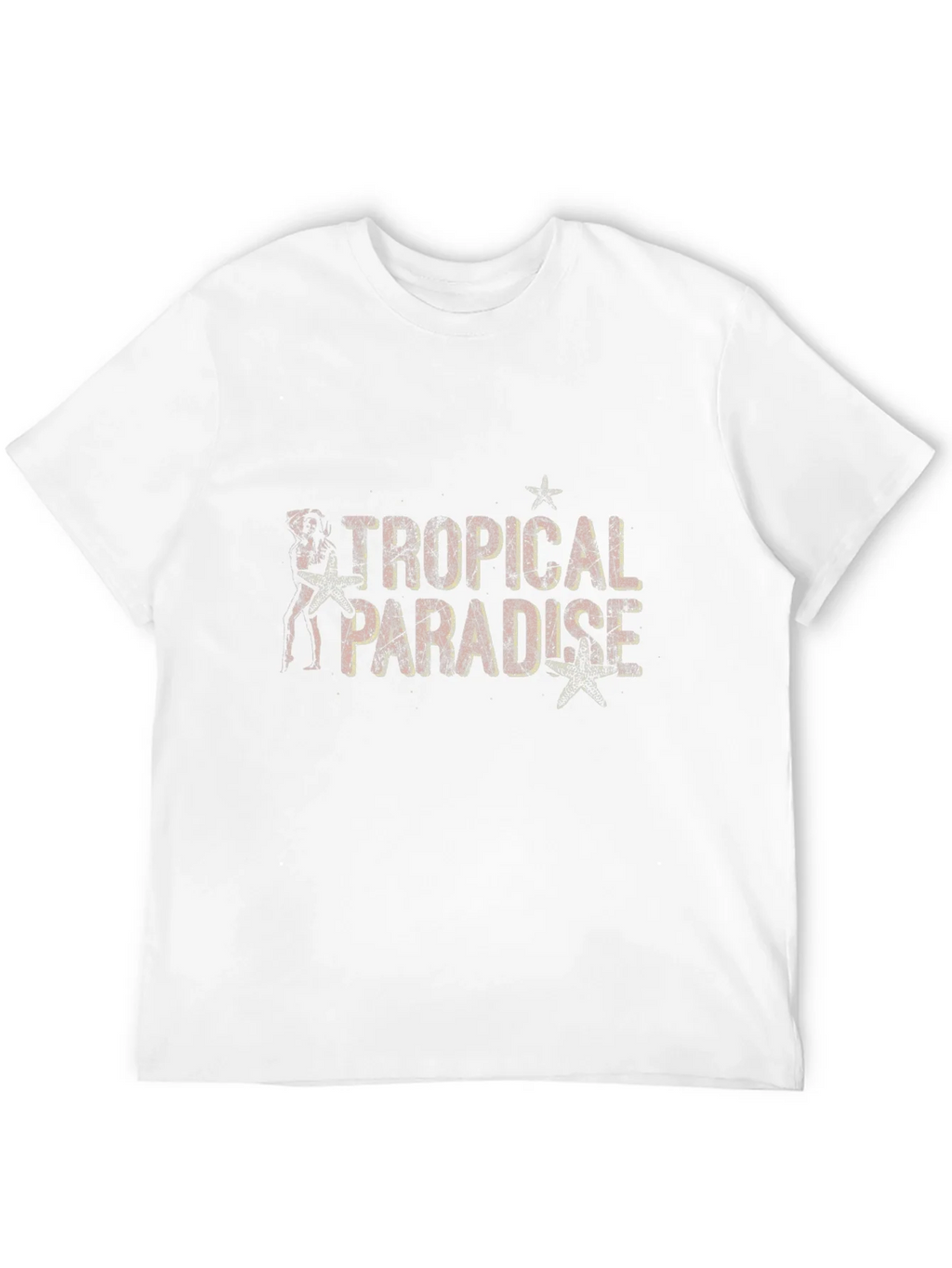 Tropical Paradise Black Graphic Tee product image 3