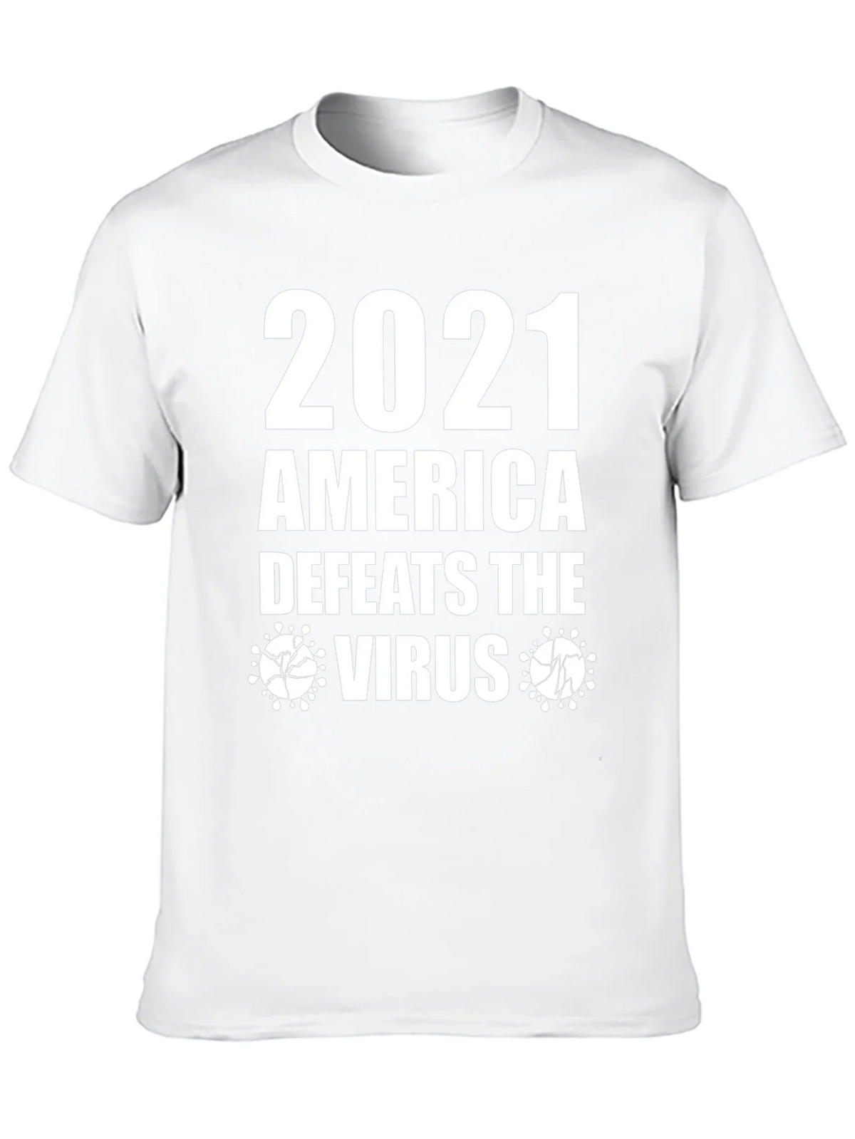 2021 America Defeats Virus Graphic T-Shirt product image 12