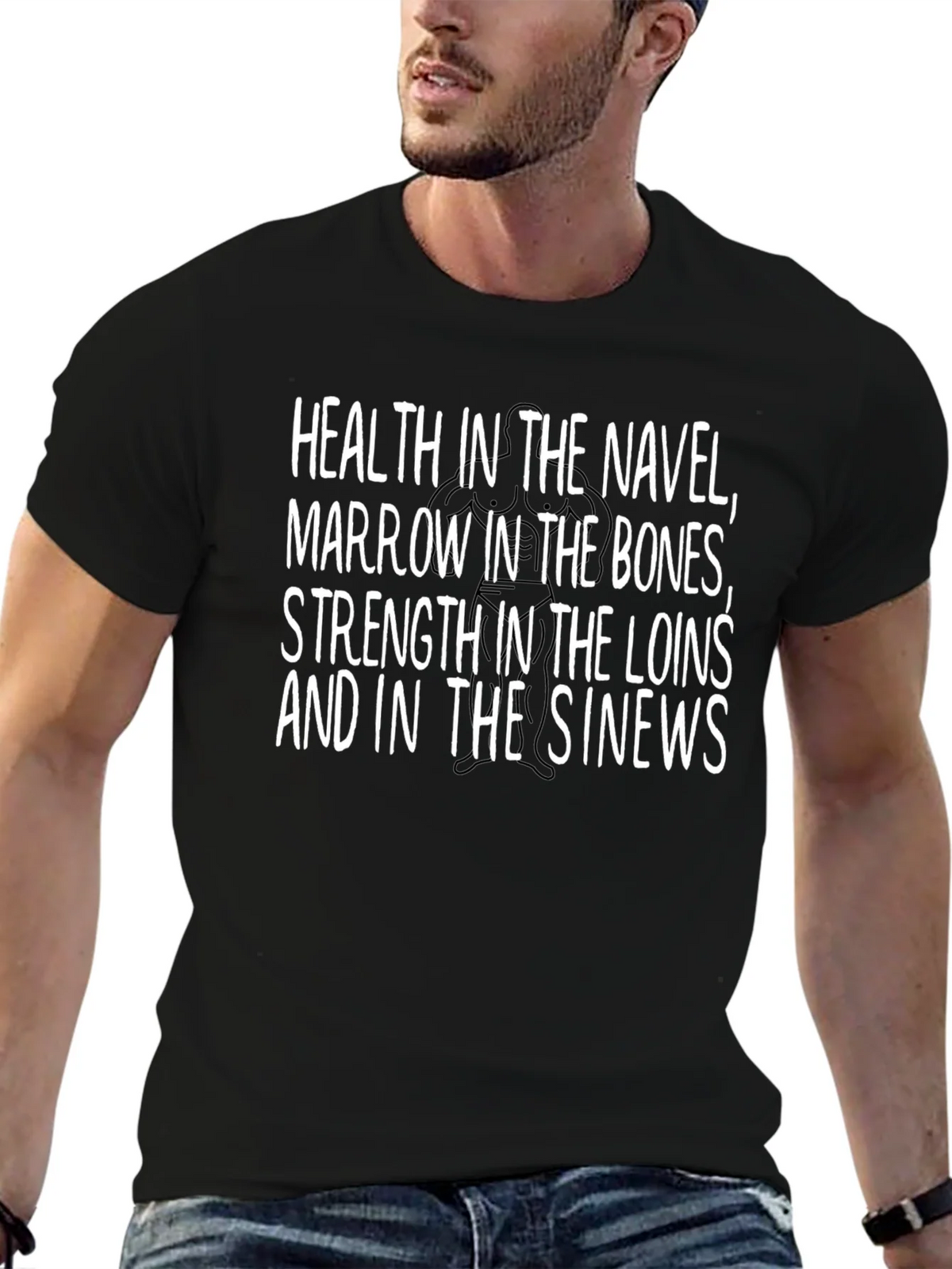 Health and Strength Graphic T-Shirt product image 9