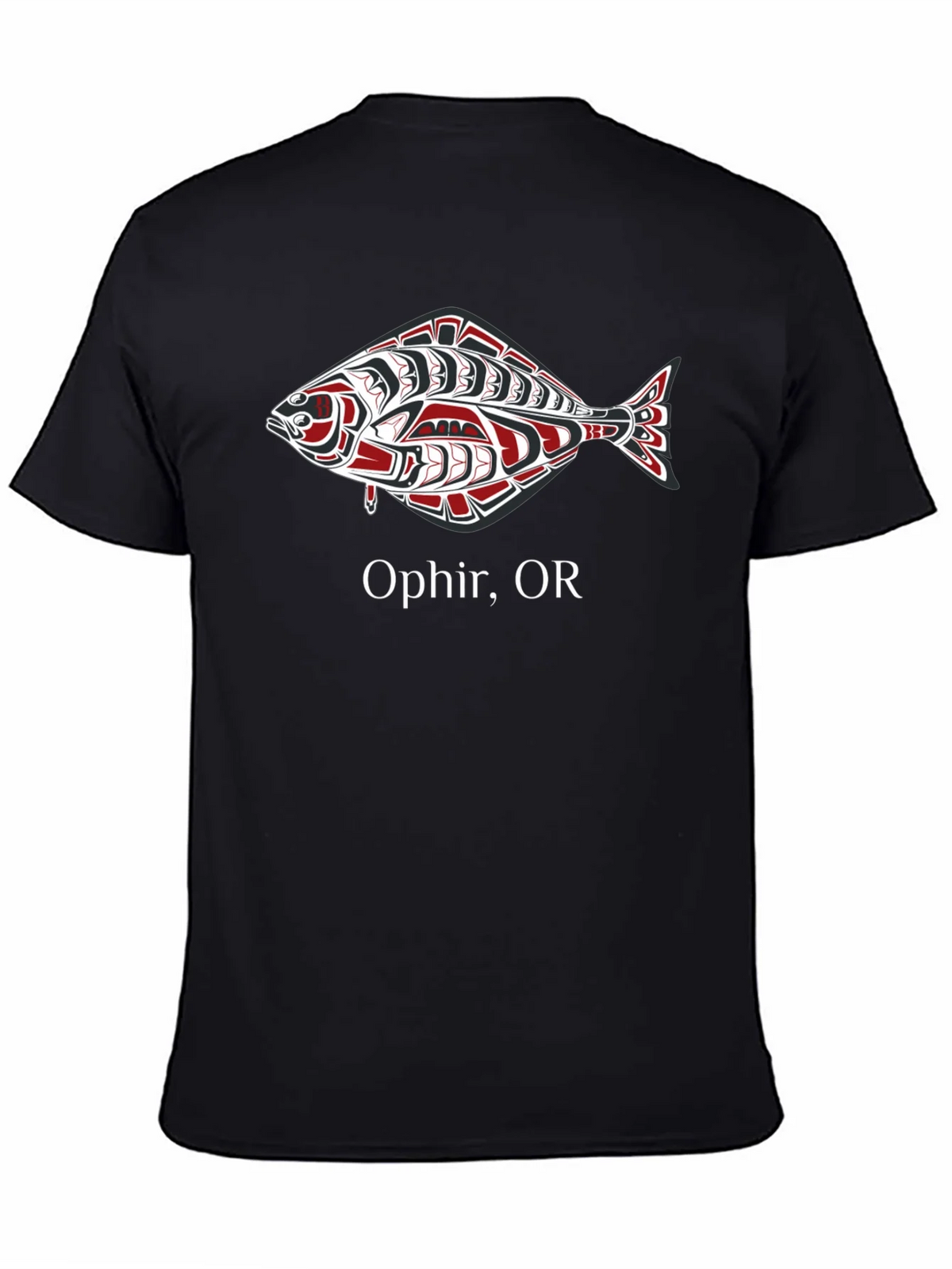 Ophir OR Fish Graphic T-Shirt - Black product image 7
