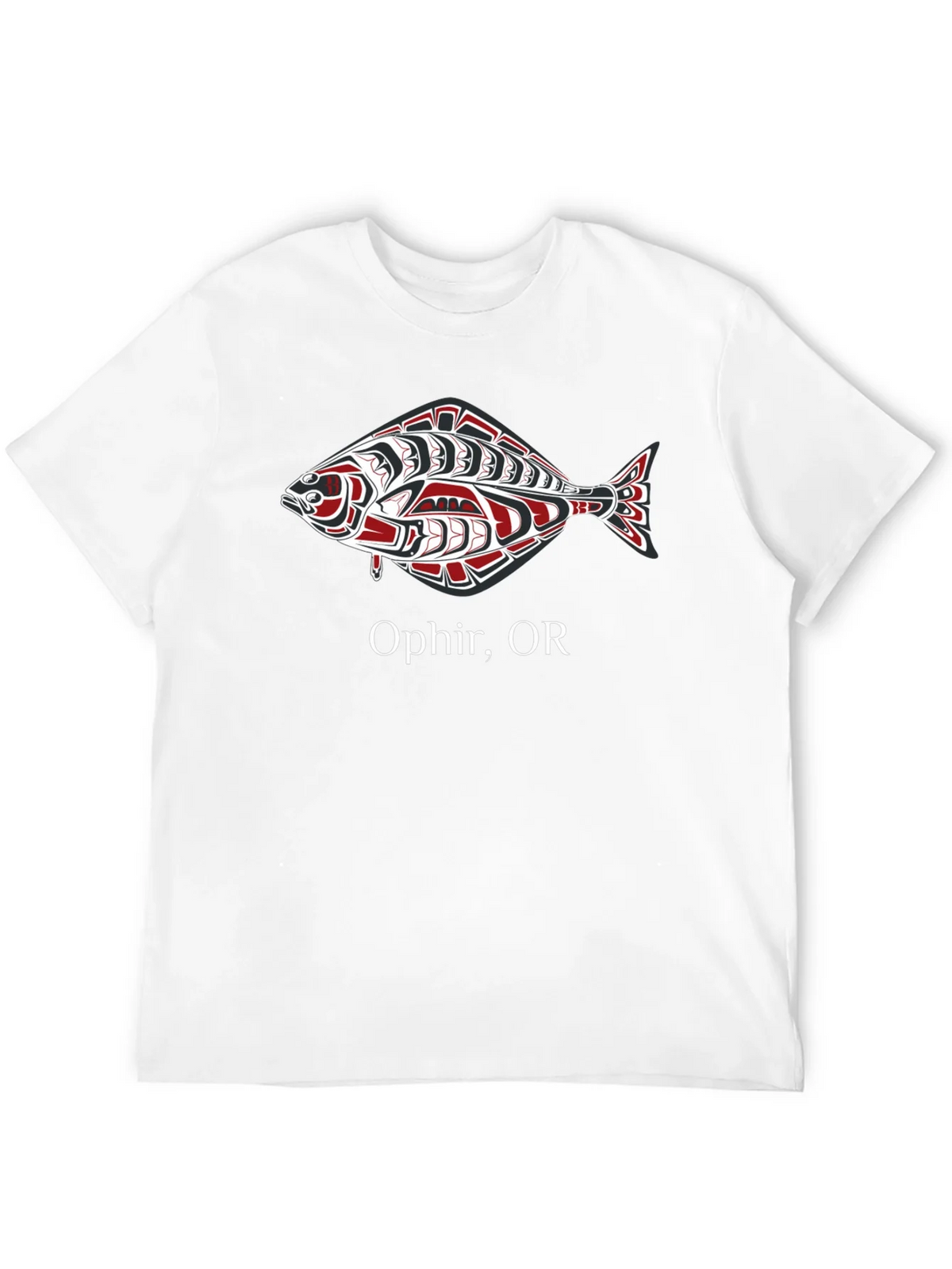 Ophir OR Fish Graphic T-Shirt - Black product image 3