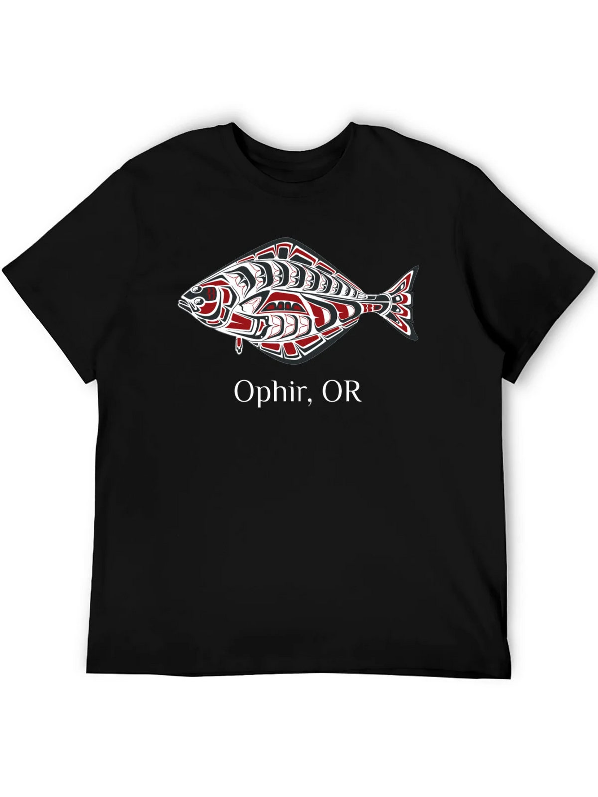 Ophir OR Fish Graphic T-Shirt - Black product image 8
