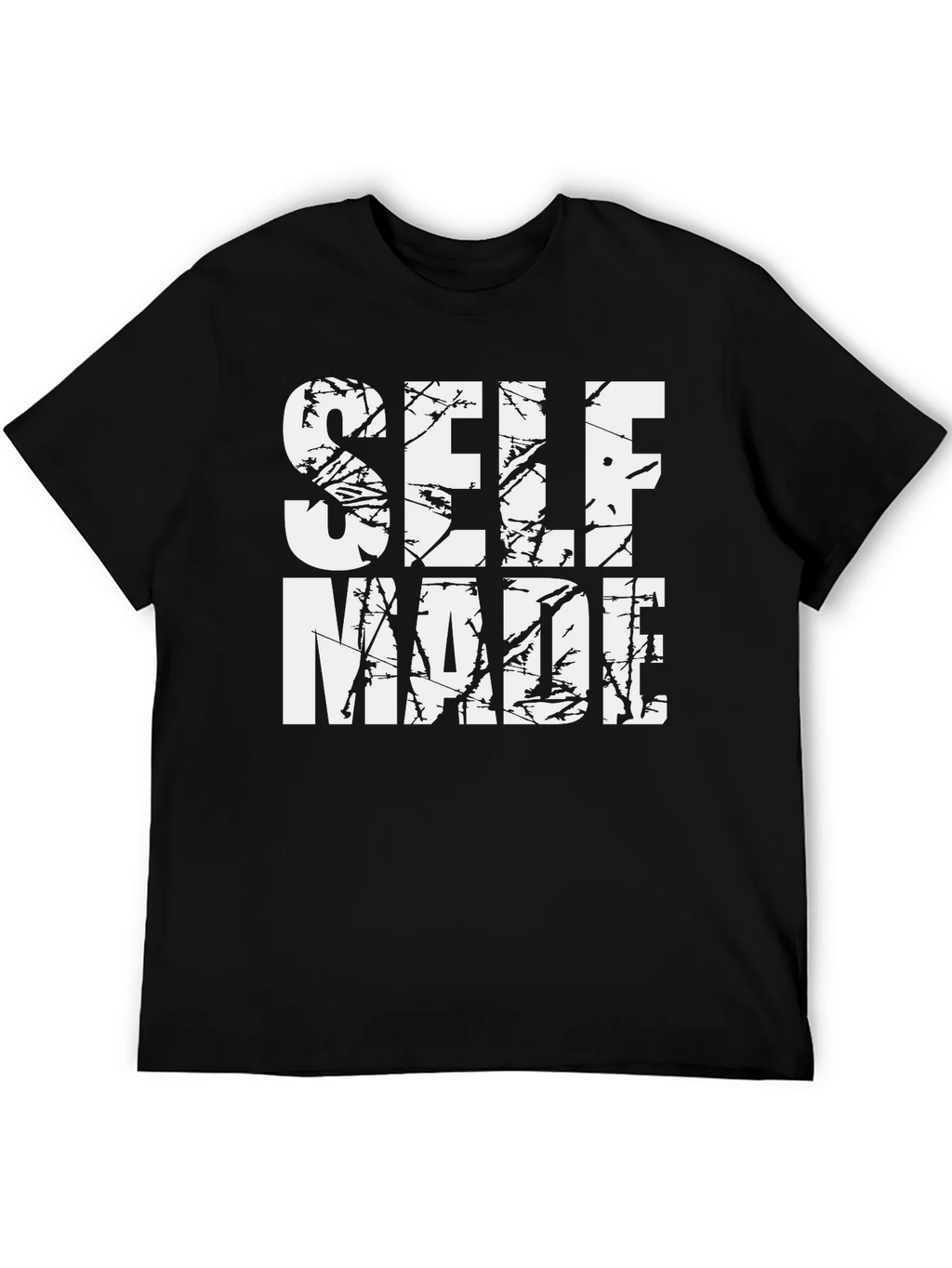 Self Made Graphic Tee - Black Casual T-Shirt product image 8