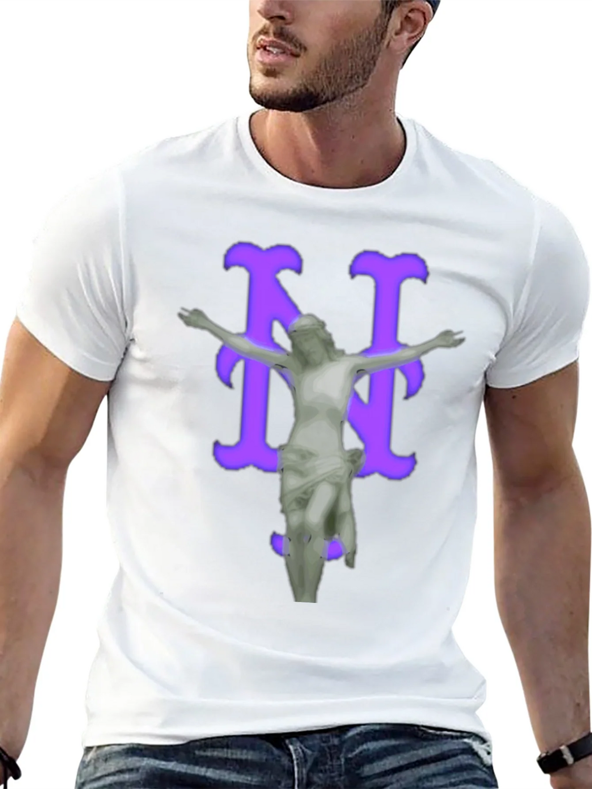Artistic Graphic Tee - Statue Design product image 4