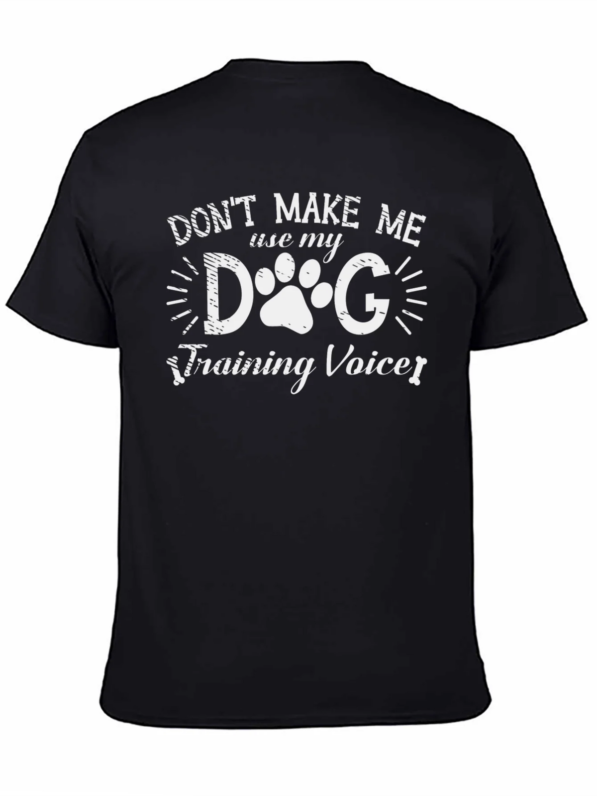 Funny Dog Training Voice T-Shirt - Unisex product image 7