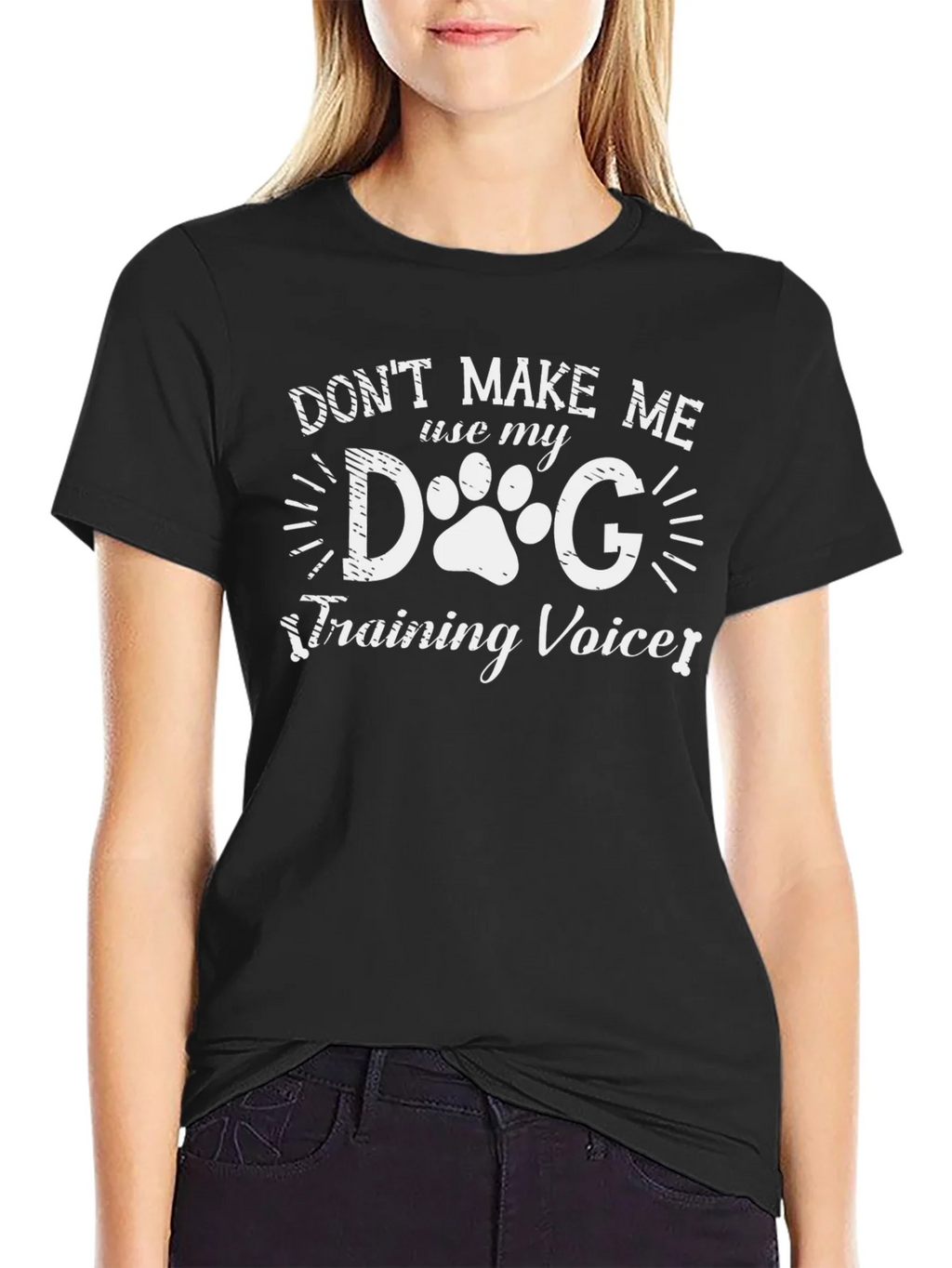 Funny Dog Training Voice T-Shirt - Unisex product image 5