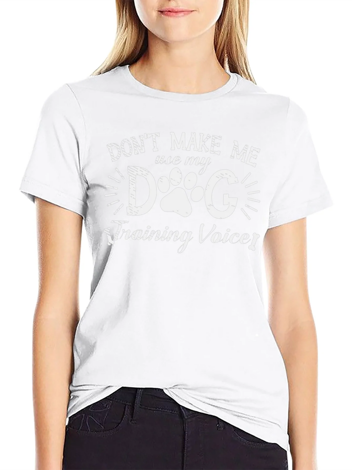 Funny Dog Training Voice T-Shirt - Unisex product image 11