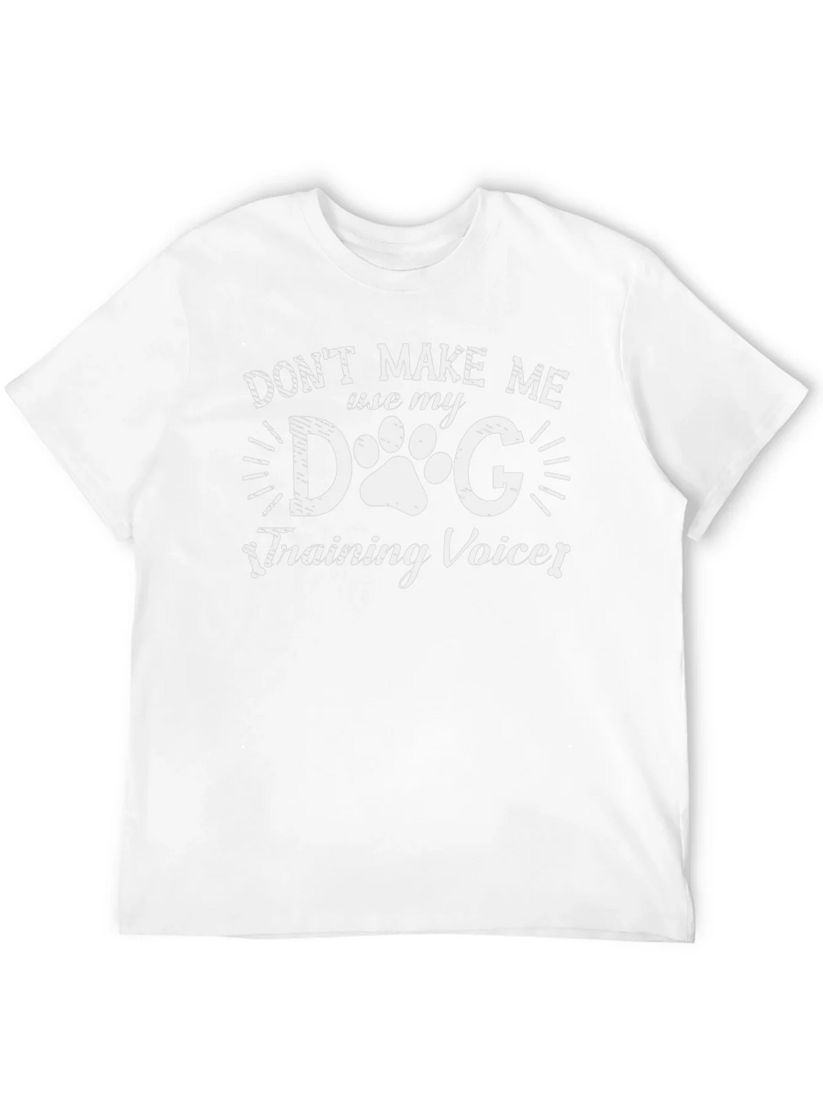 Funny Dog Training Voice T-Shirt - Unisex product image 3
