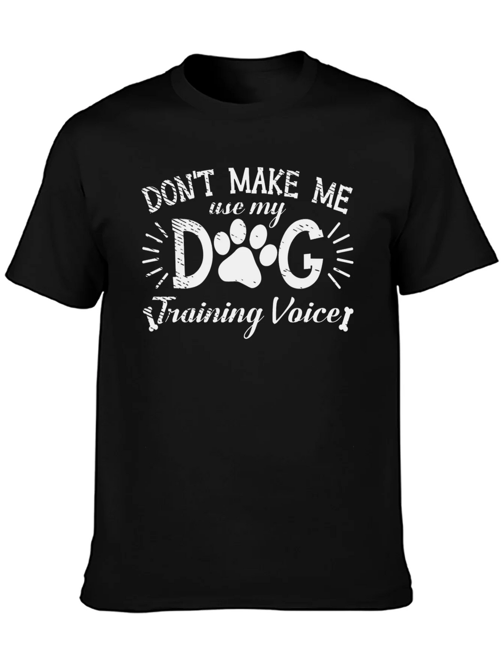 Funny Dog Training Voice T-Shirt - Unisex product image 6