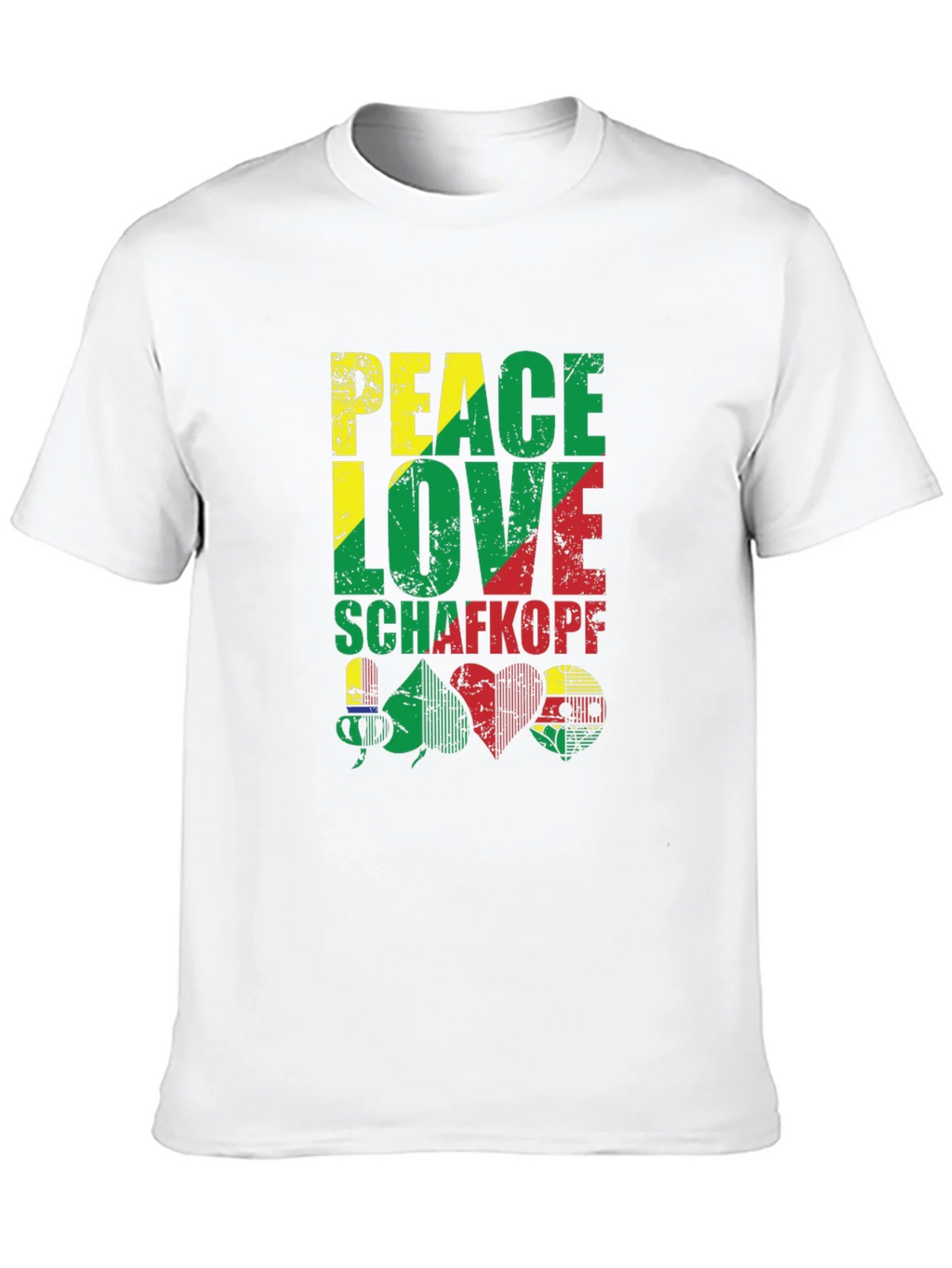 Peace Love Schafkopf Card Game Black T-Shirt product image 12