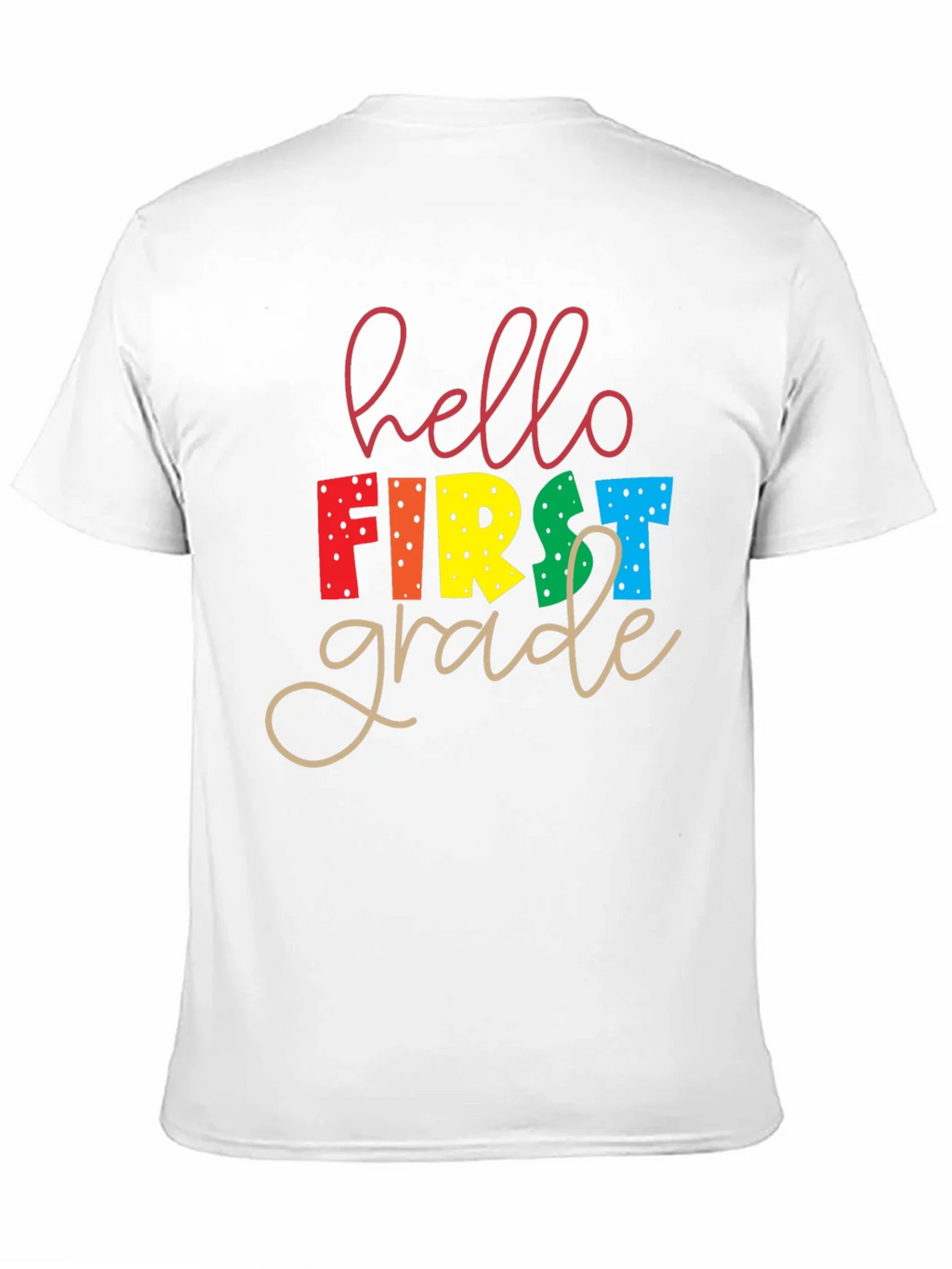 Hello First Grade T-Shirt - Back to School product image 2