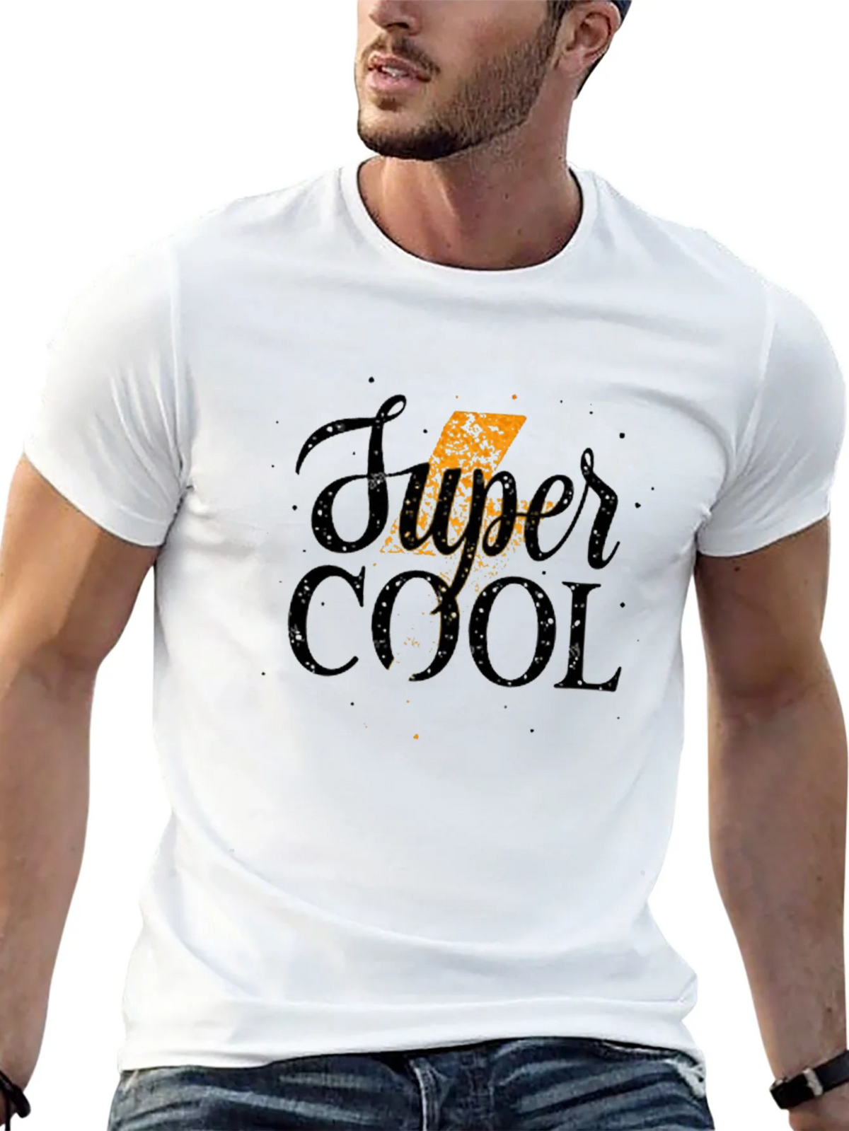 Super Cool Graphic Tee - Stylish Black T-Shirt product image 4