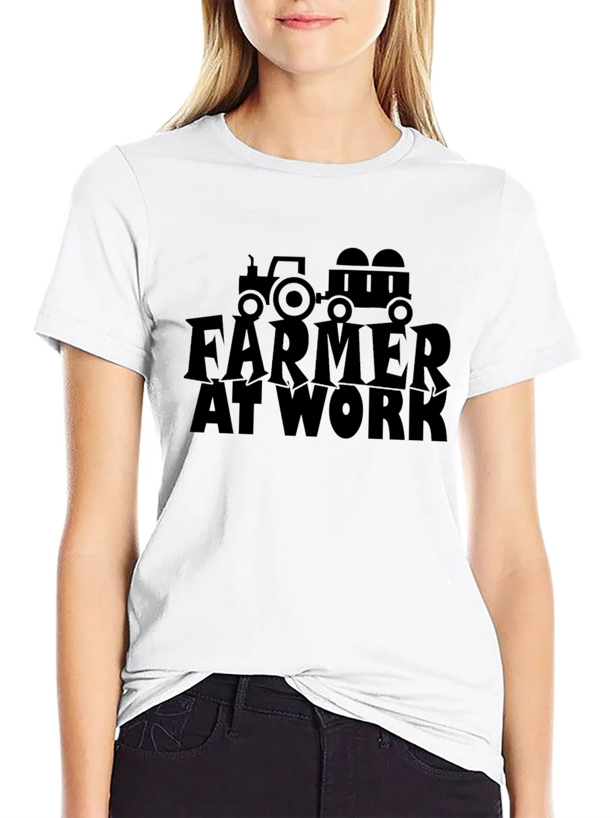 Farmer at Work T-Shirt - Tractor Graphic Tee product image 11