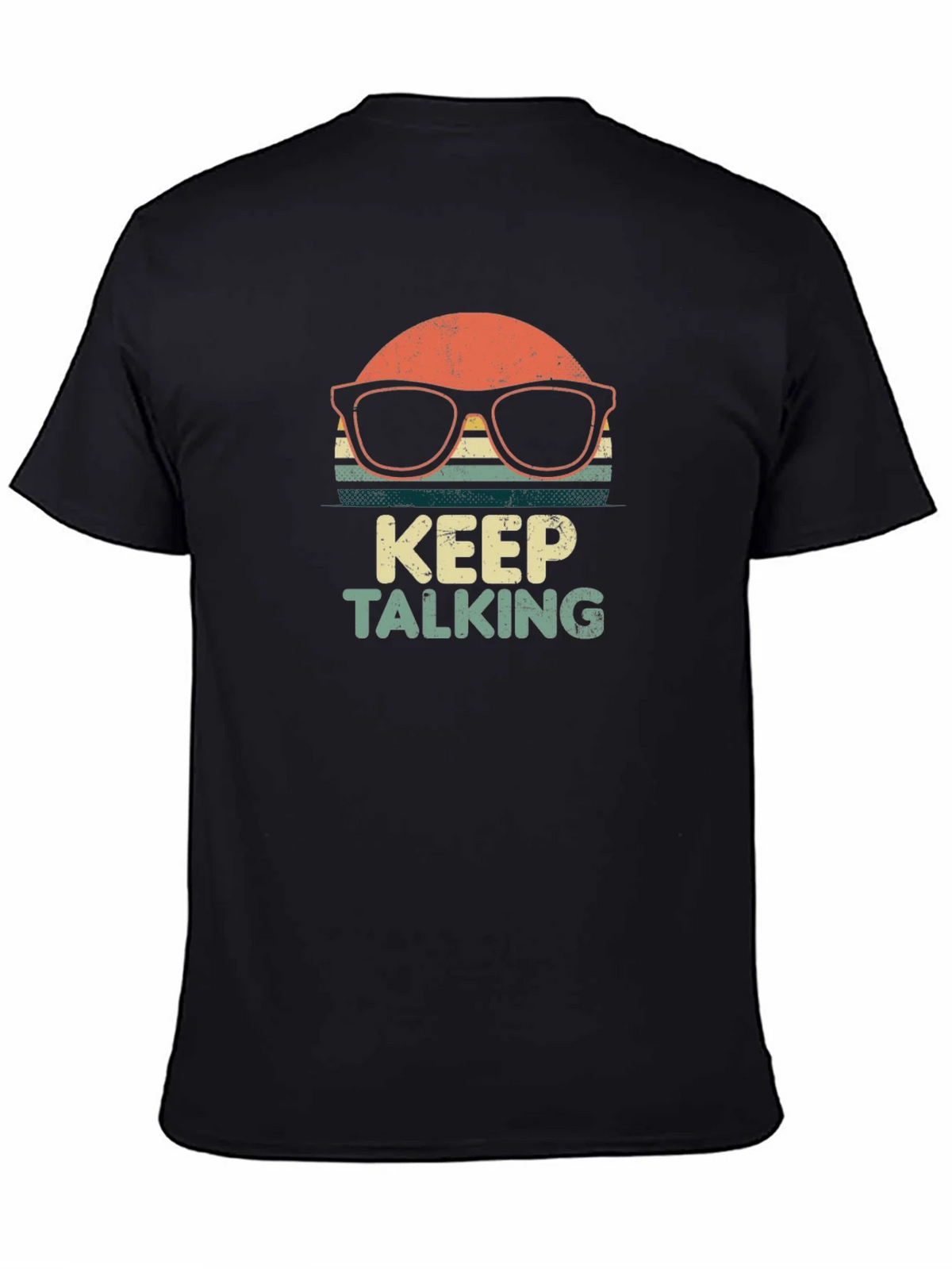 Keep Talking Retro Graphic T-Shirt product image 7