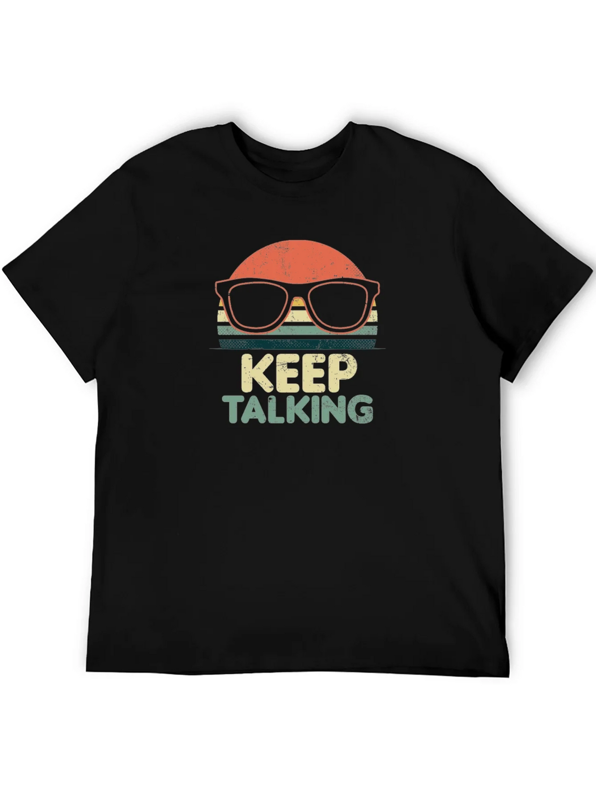 Keep Talking Retro Graphic T-Shirt product image 8