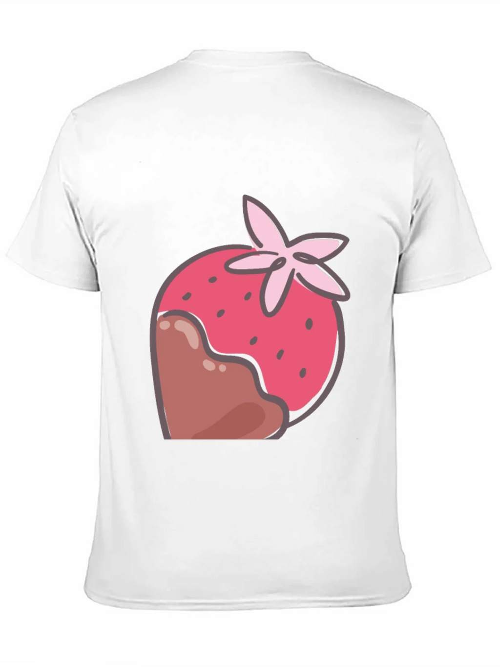 Strawberry Chocolate Dipped T-Shirt product image 2