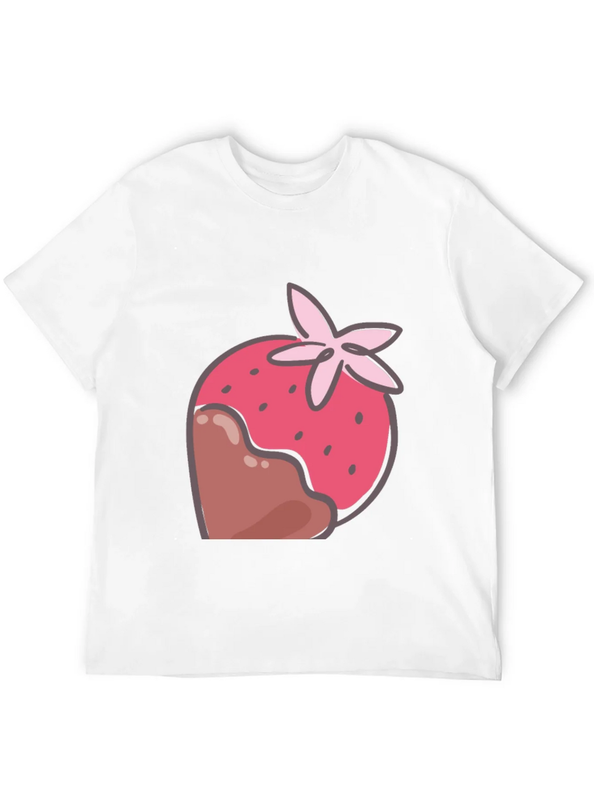 Strawberry Chocolate Dipped T-Shirt product image 3