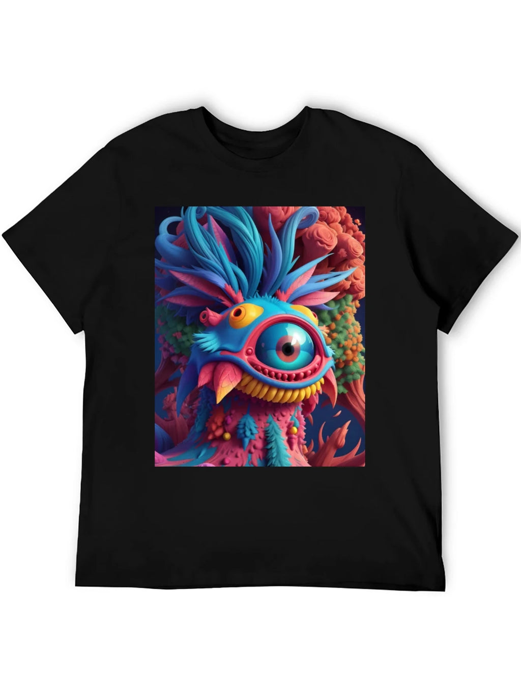 Funky Monster Graphic Tee - Eye-Catching Design product image 8