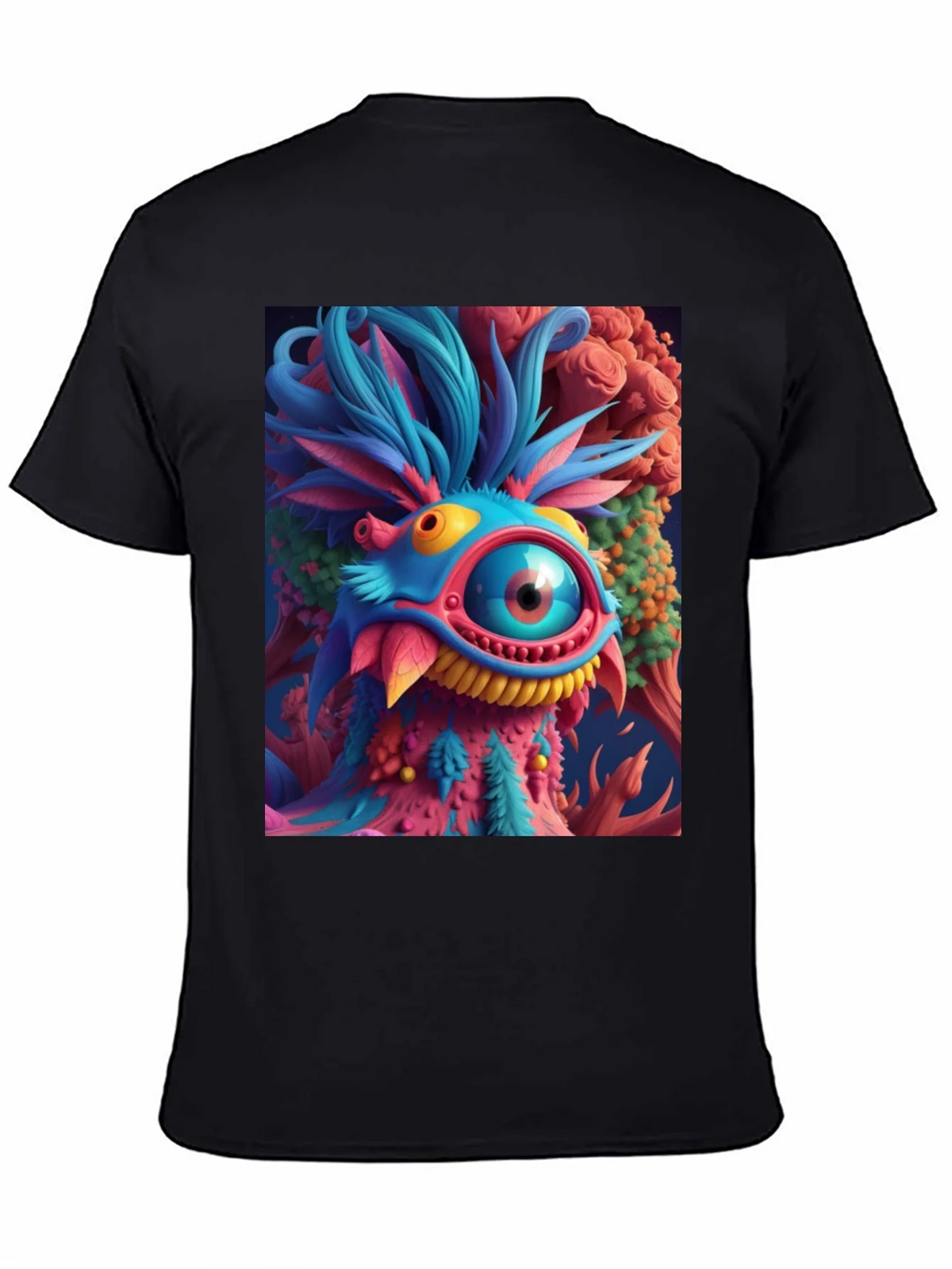 Funky Monster Graphic Tee - Eye-Catching Design product image 7