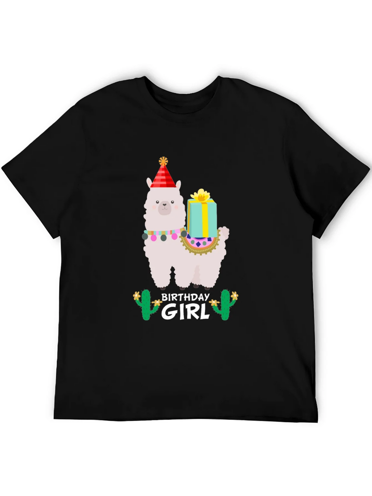 Birthday Girl Llama T-Shirt - Festive Celebration product image 8