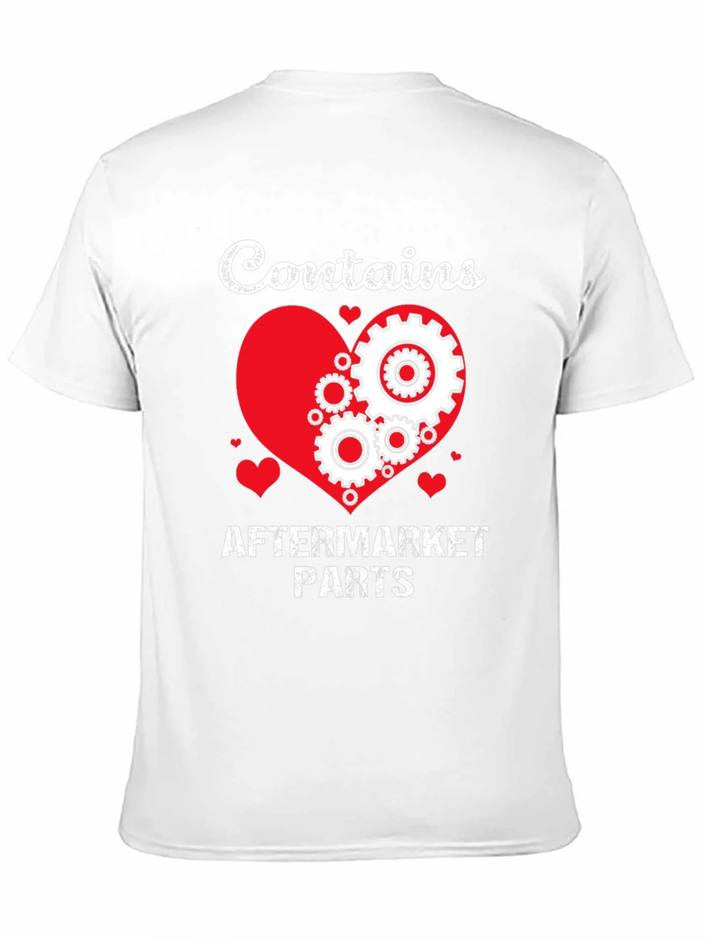 Contains Aftermarket Parts T-Shirt Mechanic Gift Idea product image 2