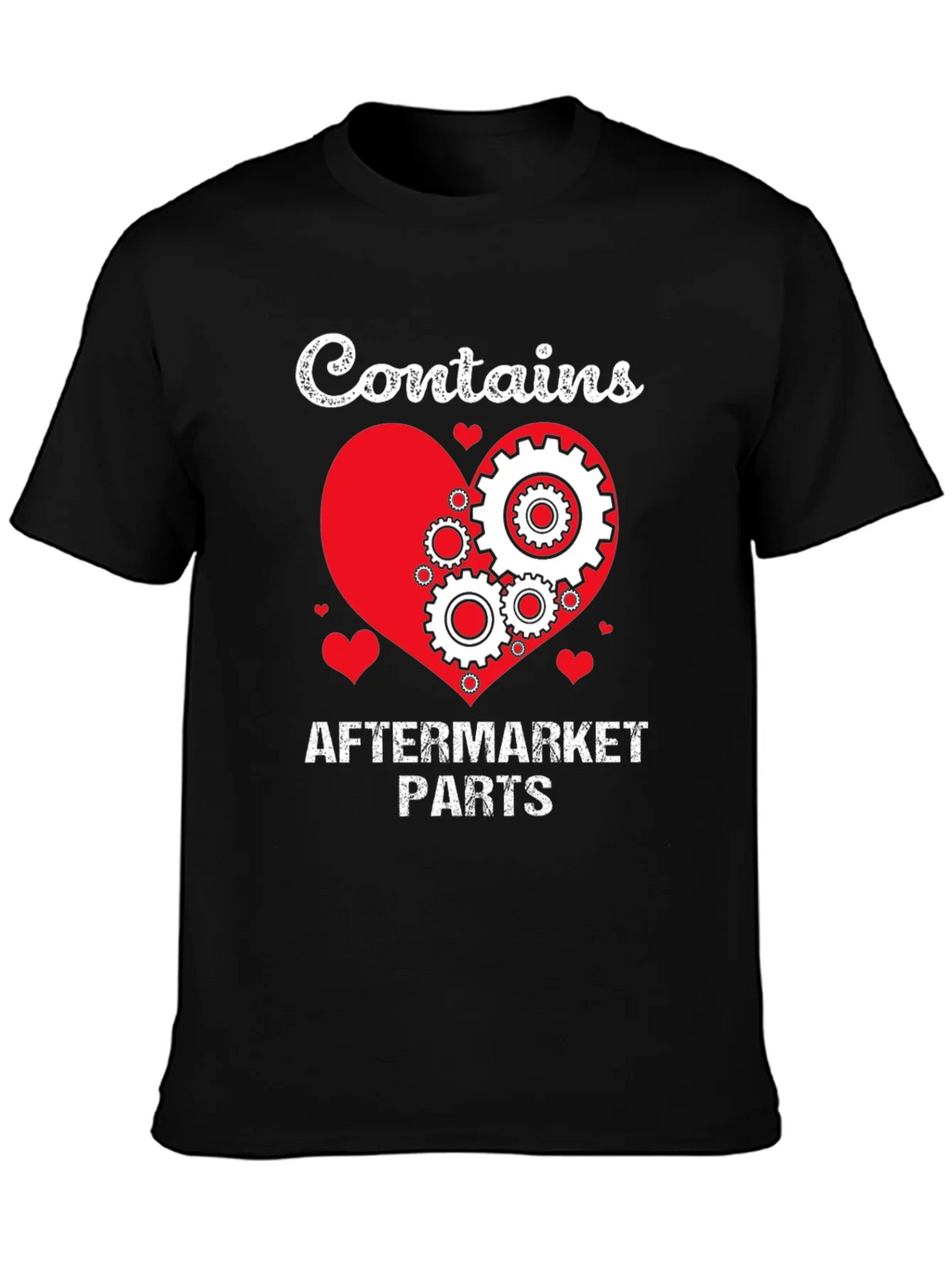 Contains Aftermarket Parts T-Shirt Mechanic Gift Idea product image 6