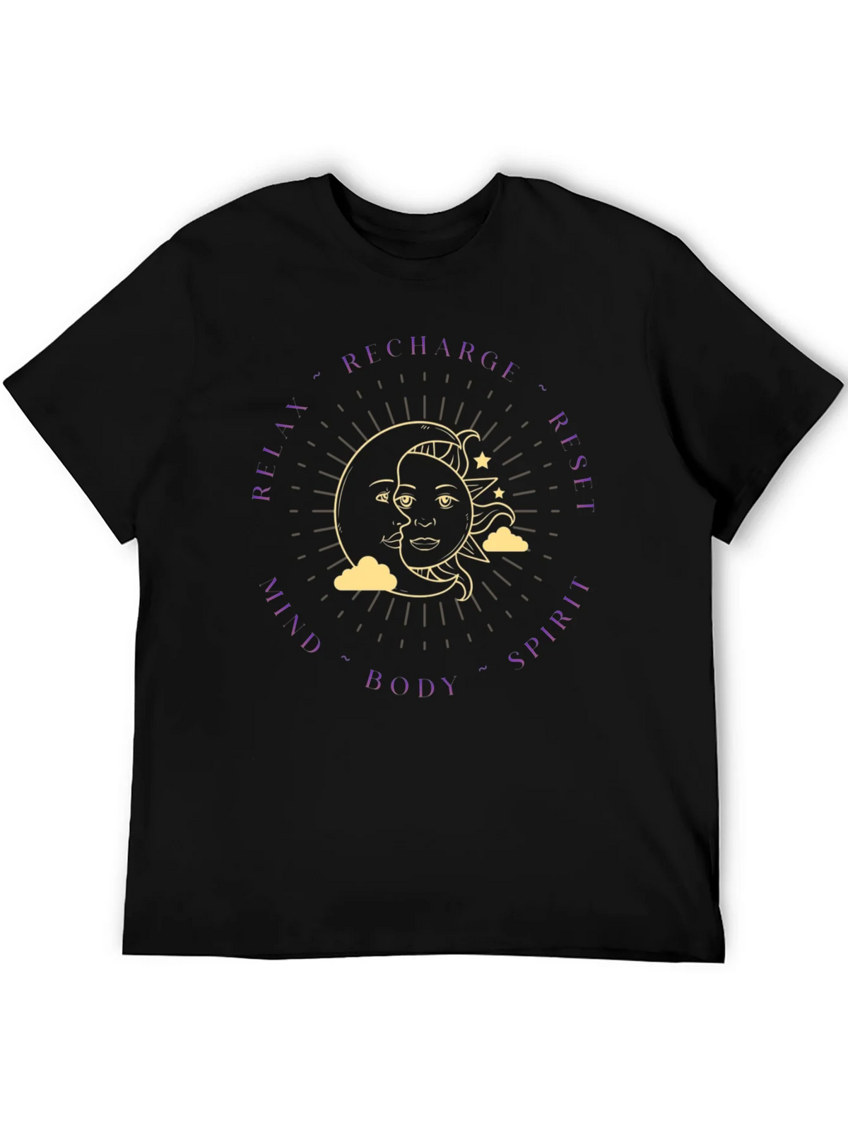 Recharge Mind Body Spirit Graphic Tee product image 8