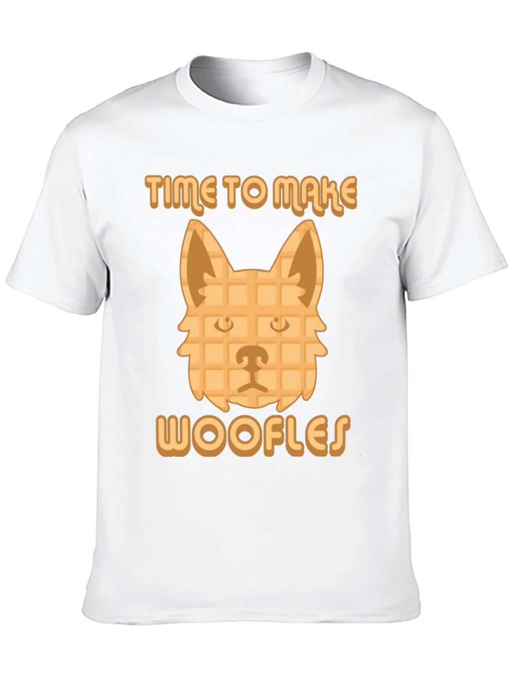 Time to Make Woofles Funny Dog Waffle T-Shirt product image 12