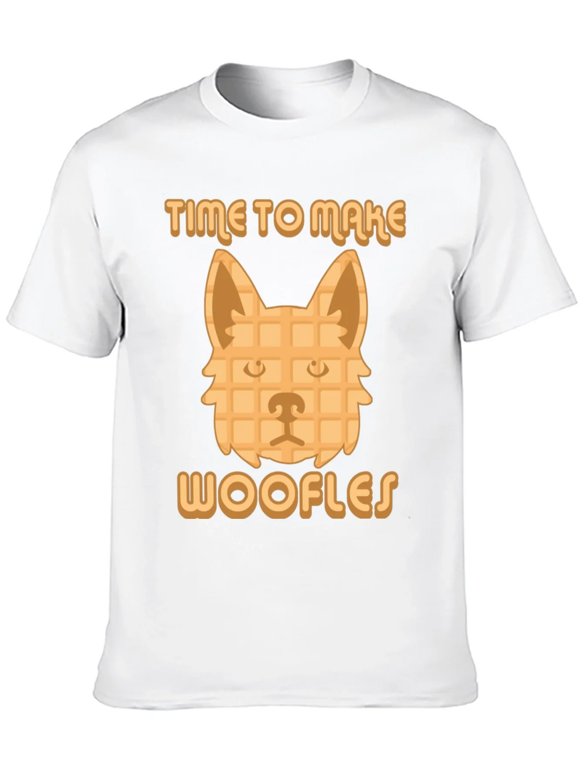 Time to Make Woofles Funny Dog Waffle T-Shirt product image 12
