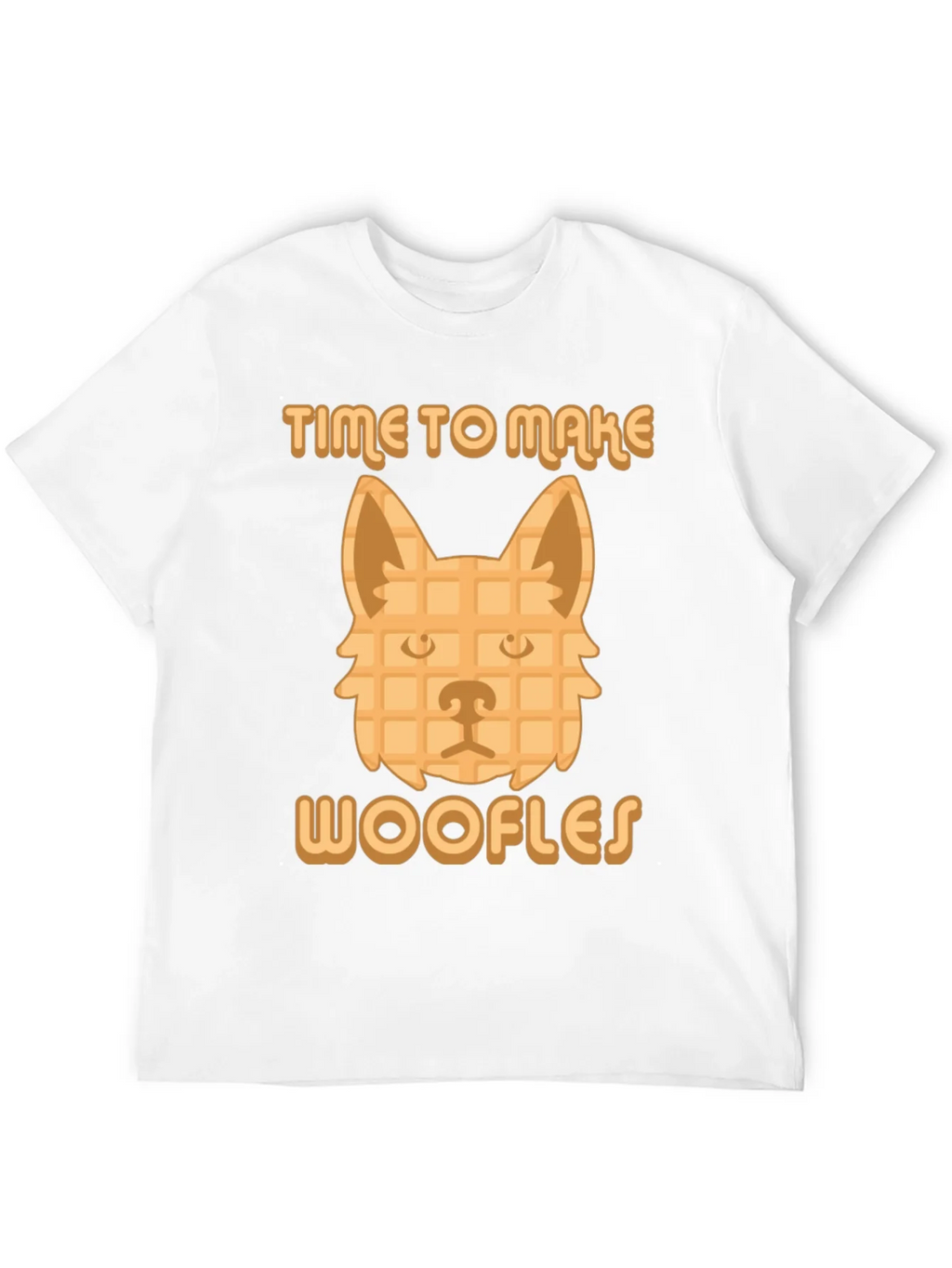 Time to Make Woofles Funny Dog Waffle T-Shirt product image 3