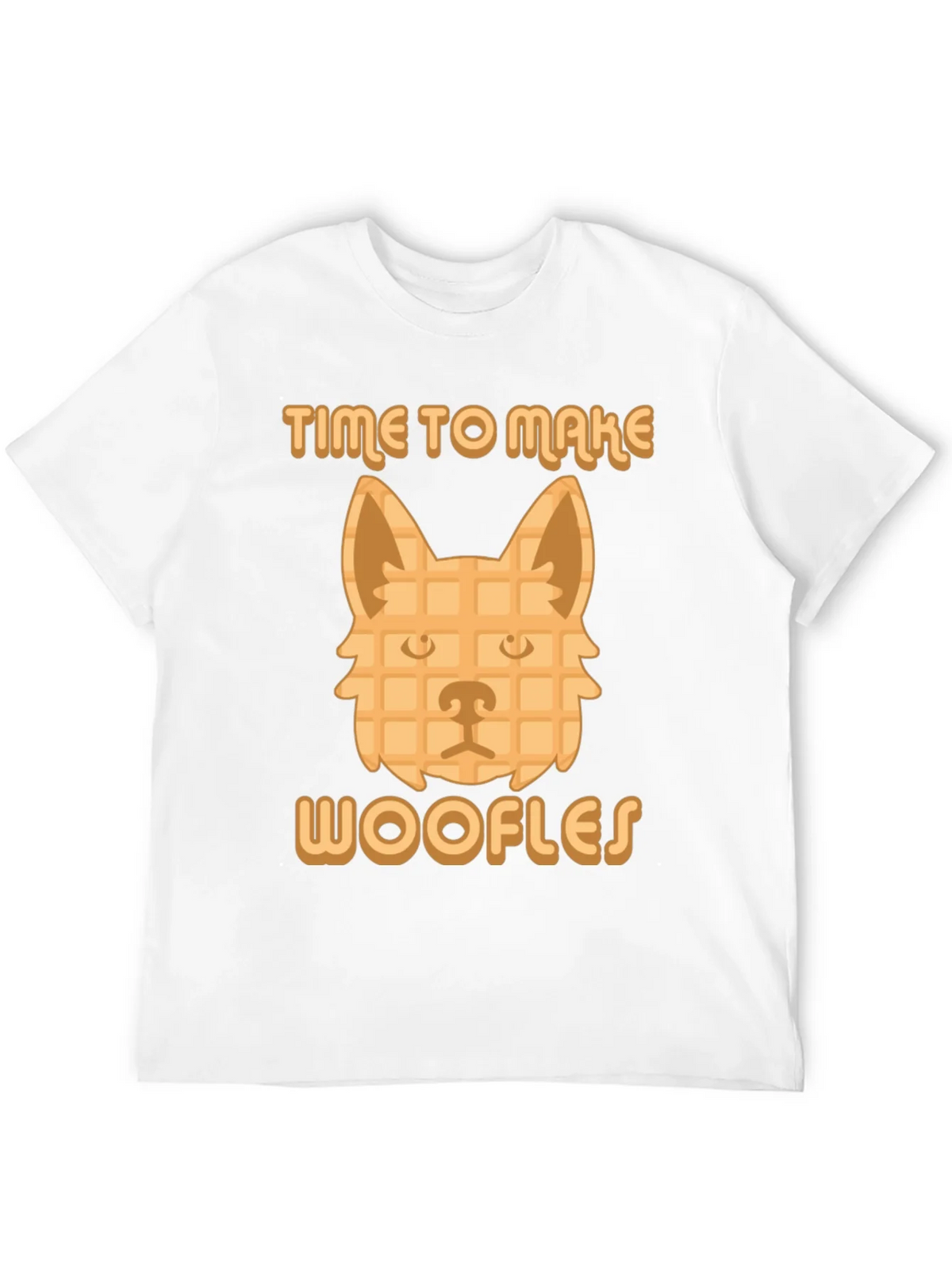 Time to Make Woofles Funny Dog Waffle T-Shirt product image 3