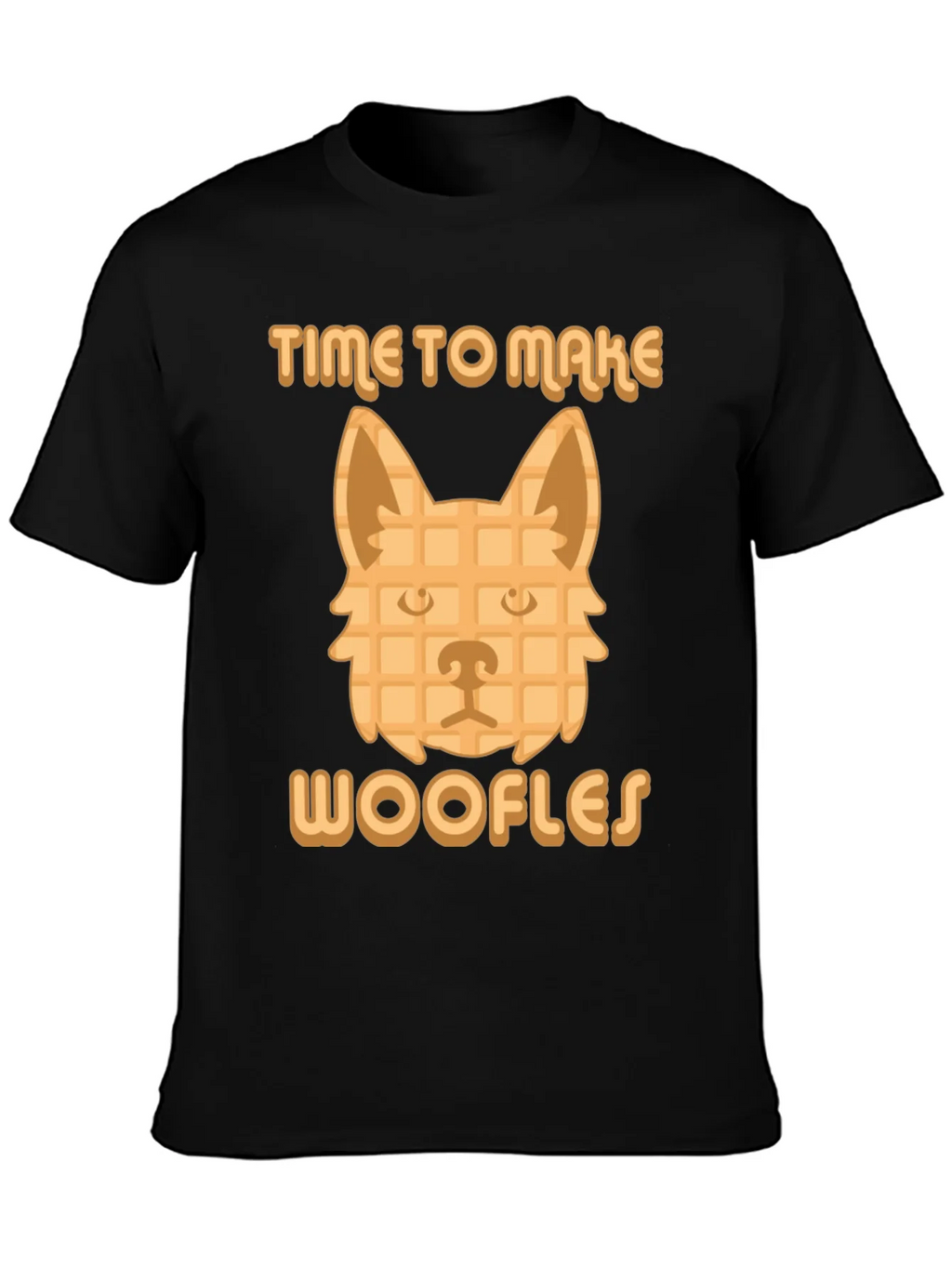 Time to Make Woofles Funny Dog Waffle T-Shirt product image 6