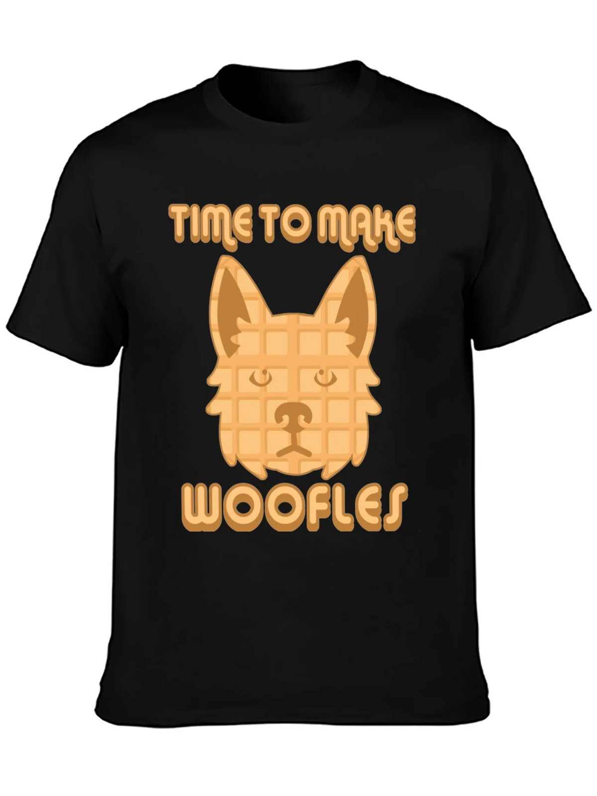 Time to Make Woofles Funny Dog Waffle T-Shirt product image 6