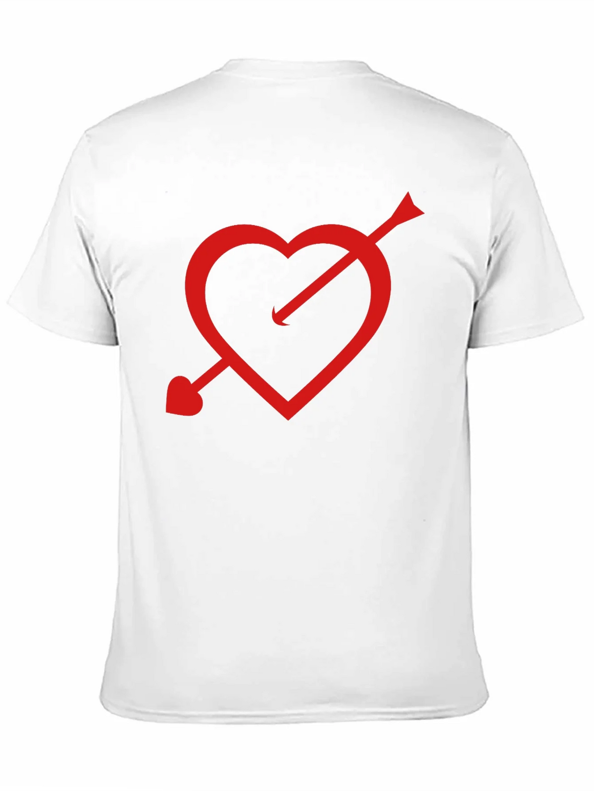 Cupids Arrow Heart T-Shirt - Black product image 2